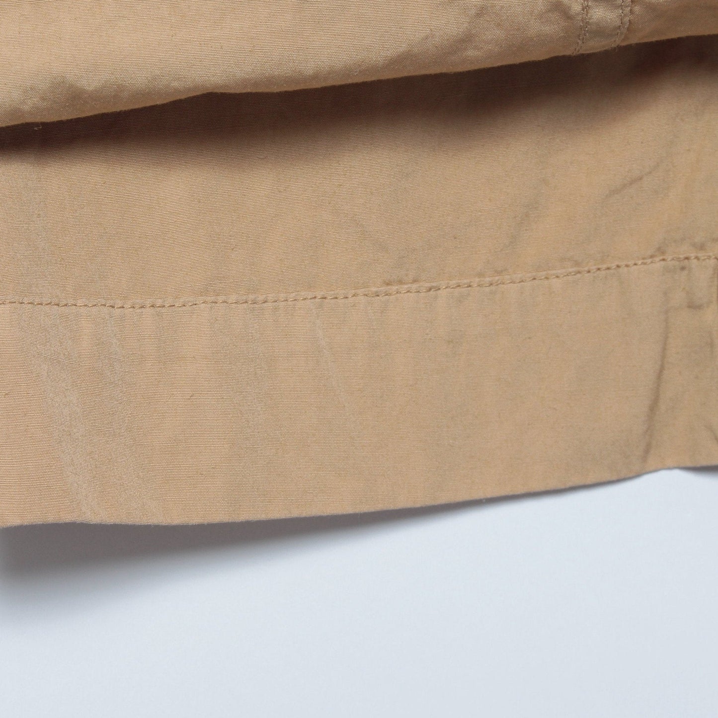 COTTON LINEN TOUGH POPLIN SKIRT