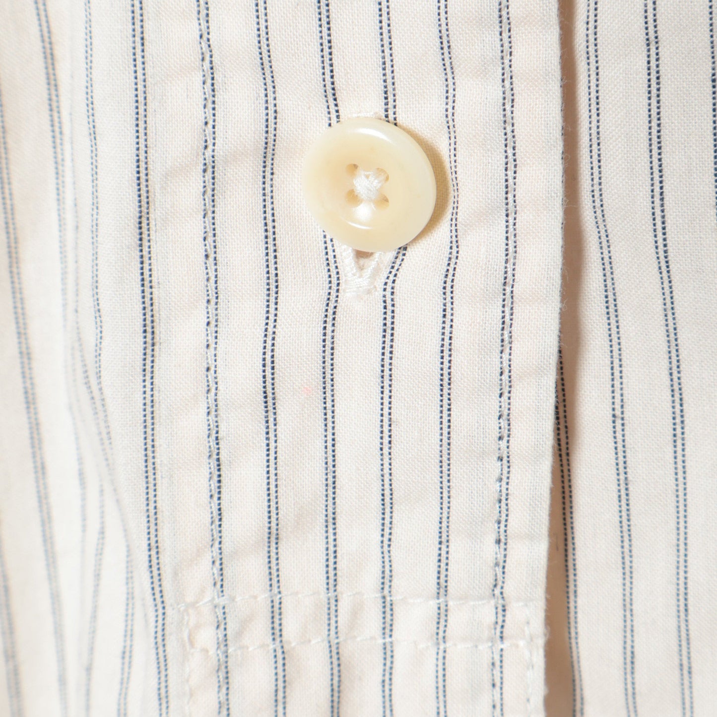 COTTON WORK STRIPE SHIRT