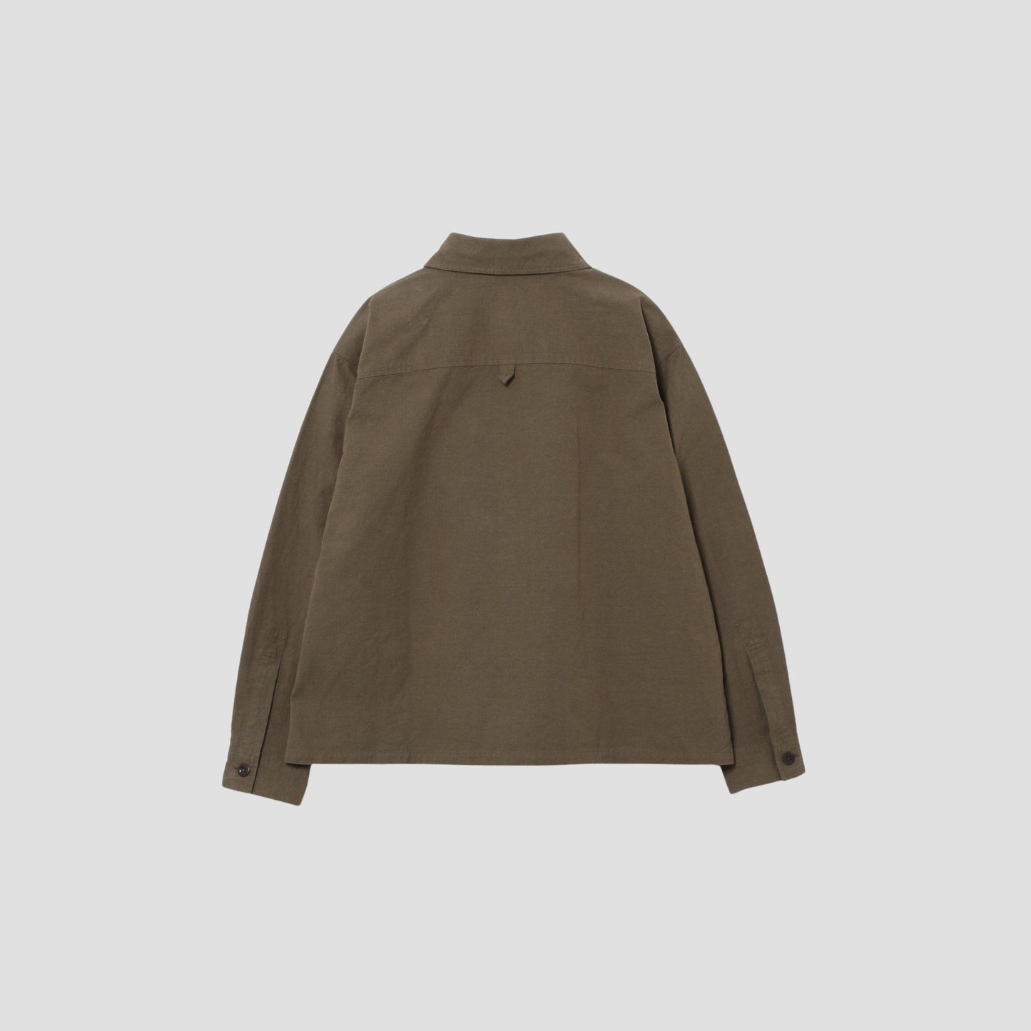 OVERDYE MELANGE COTTON SHIRT