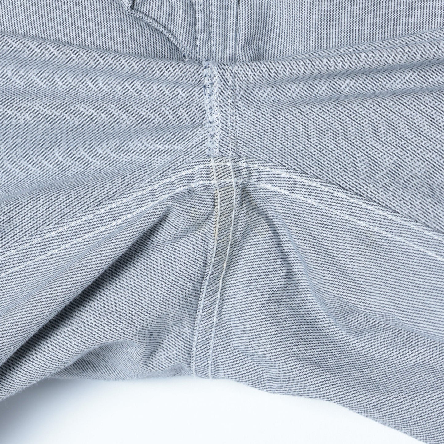 HAIRLINE COTTON TROUSERS