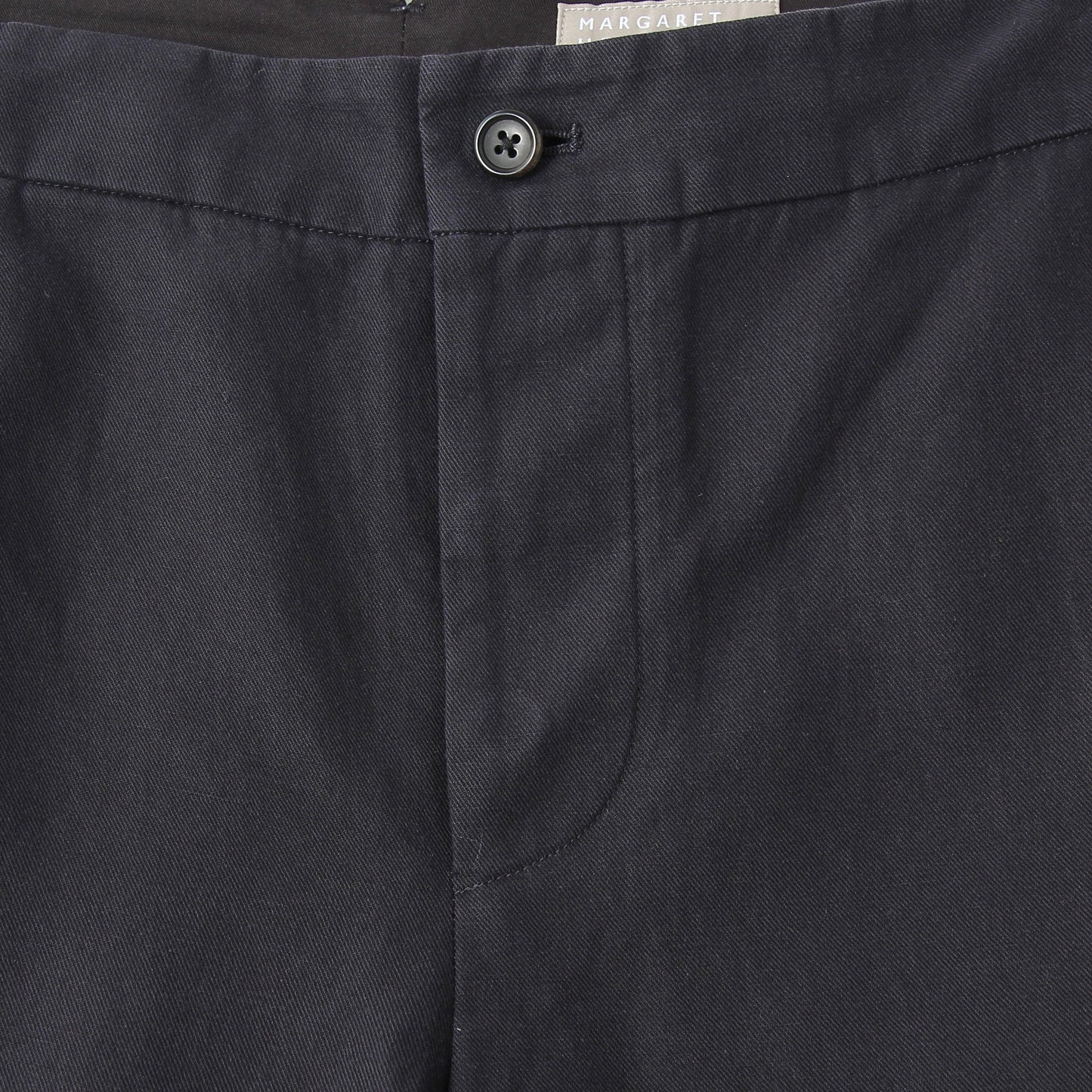 HIGH TWIST COTTON LINEN TROUSERS