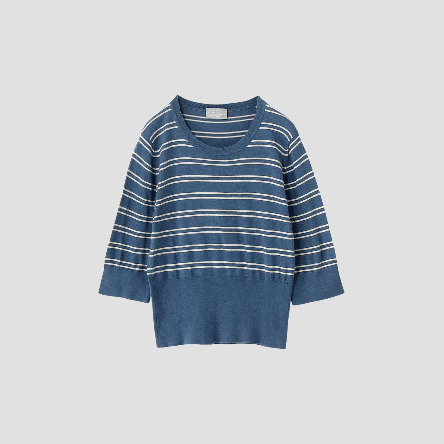 SEA ISLAND COTTON HIGH RIB JUMPER KNIT