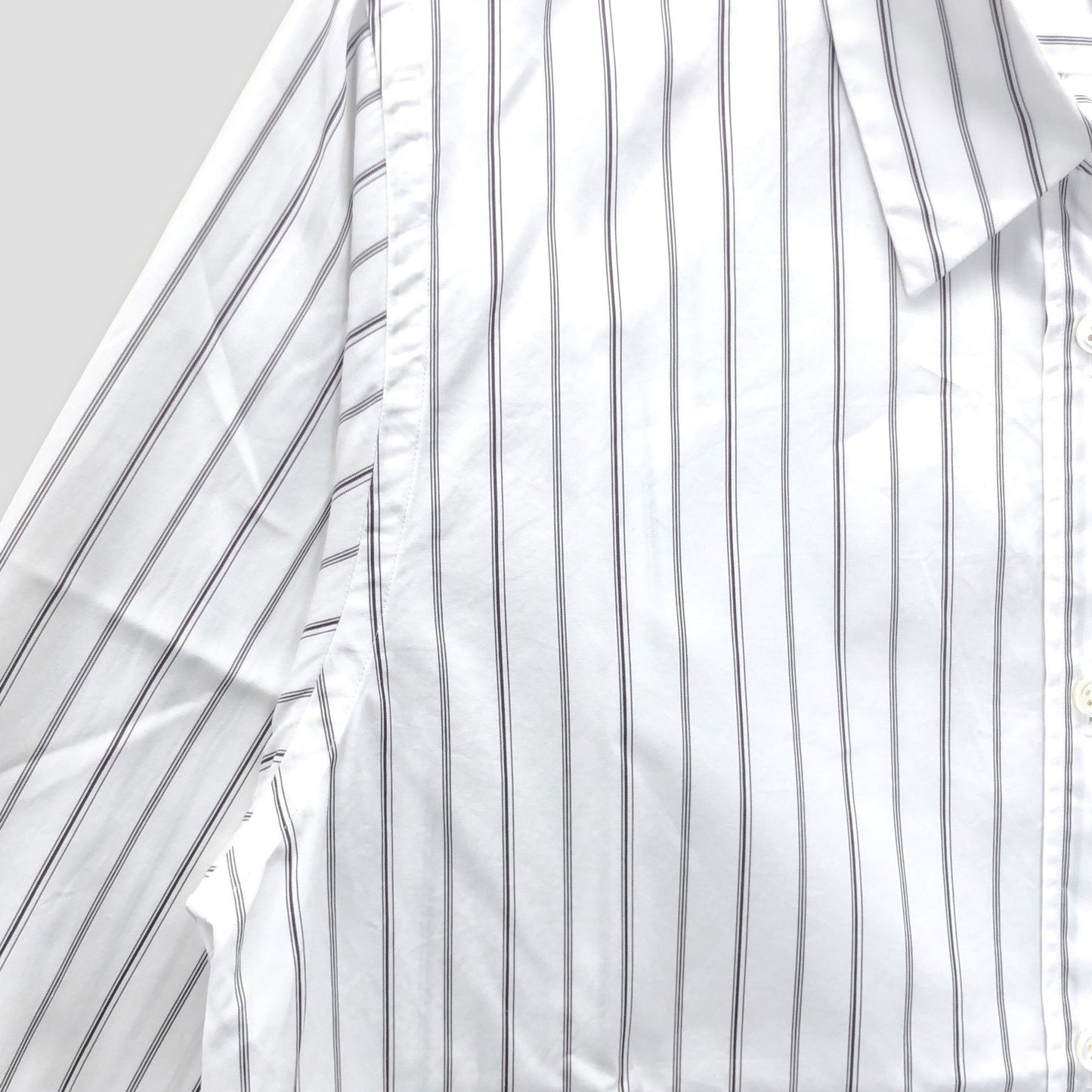 TRIPLE STRIPE COTTON POPLIN SHIRT
