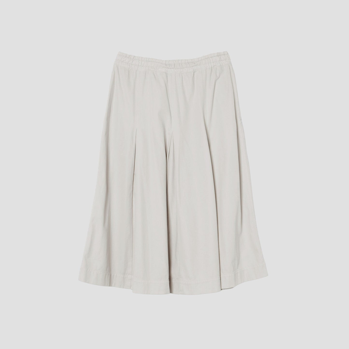 RAISED COTTON TWILL SKIRT