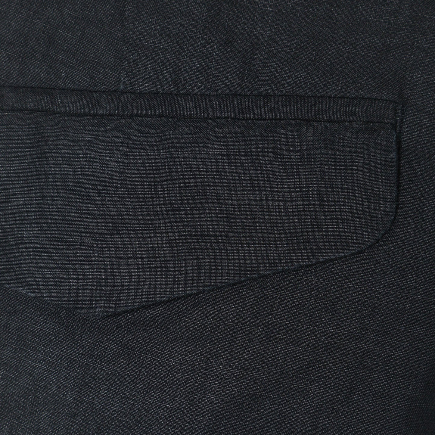 DENSE FINE LINEN POPLIN TROUSERS