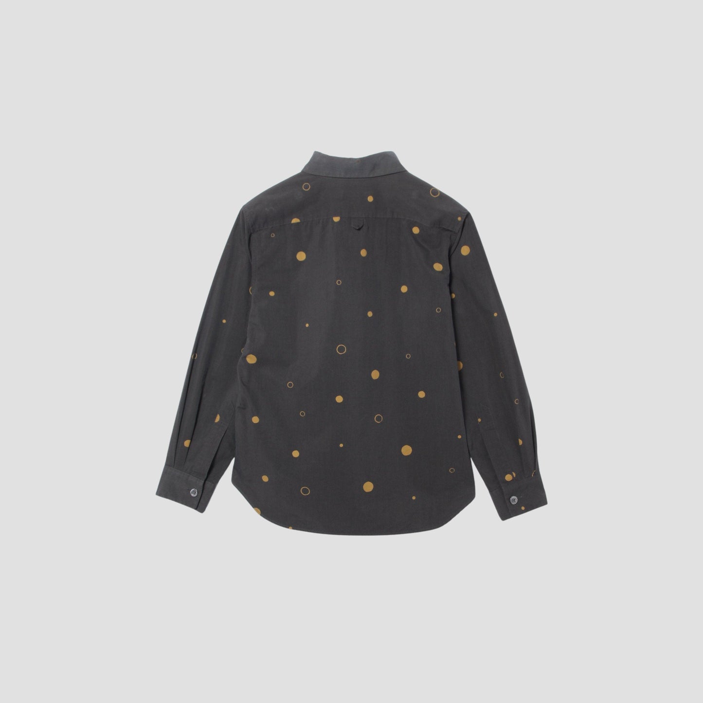 SPOT PRINT COTTON SILK SHIRT