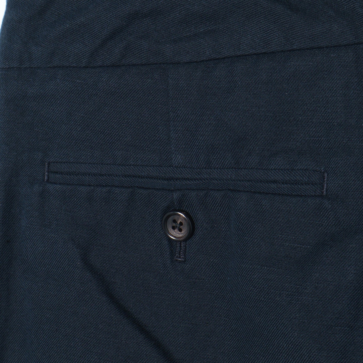 COTTON LINEN TWILL TROUSERS
