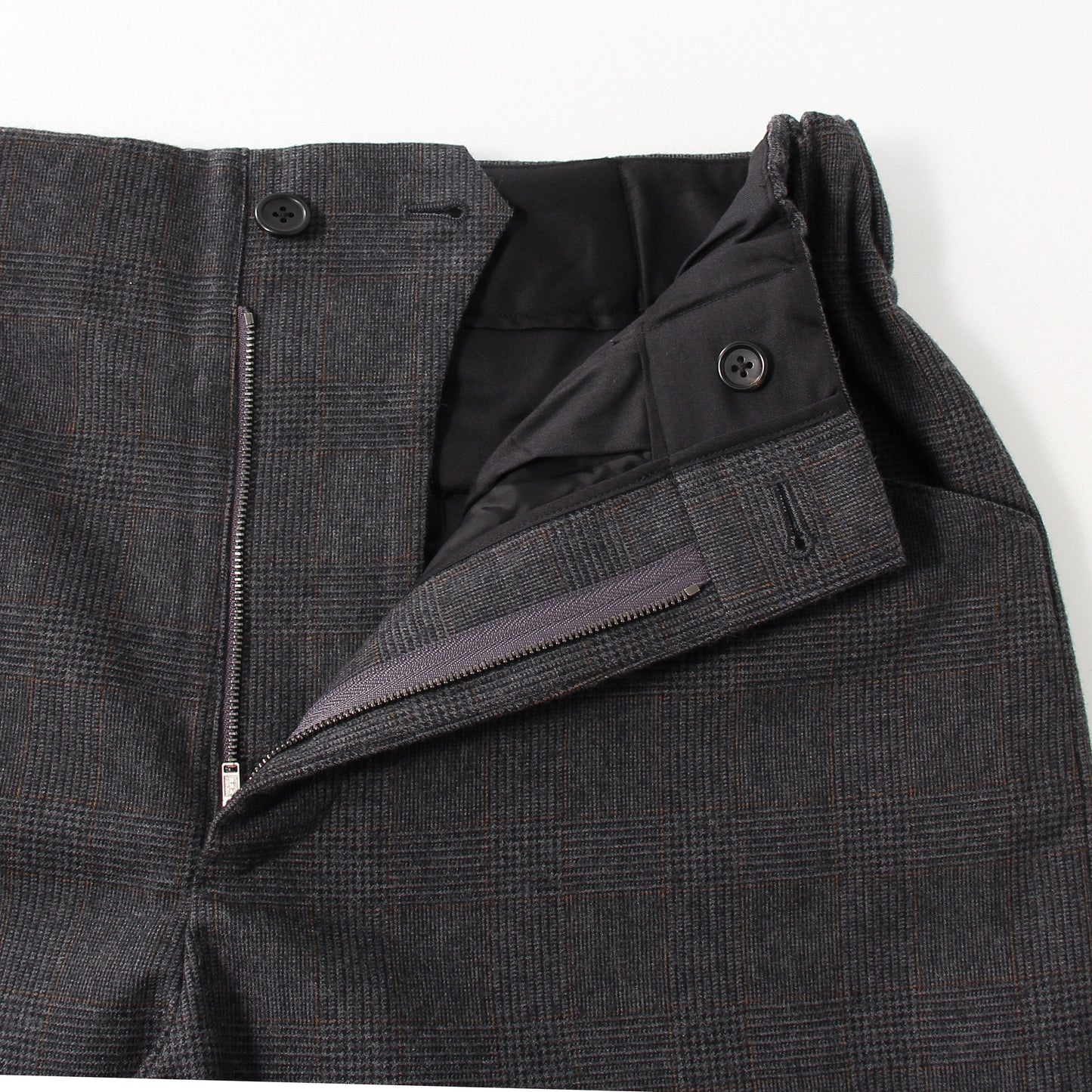 FLANNEL WOOL TROUSERS