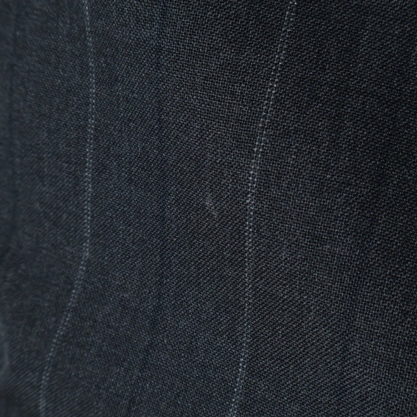 WIDE STRIPE FINE WOOL TROUSERS