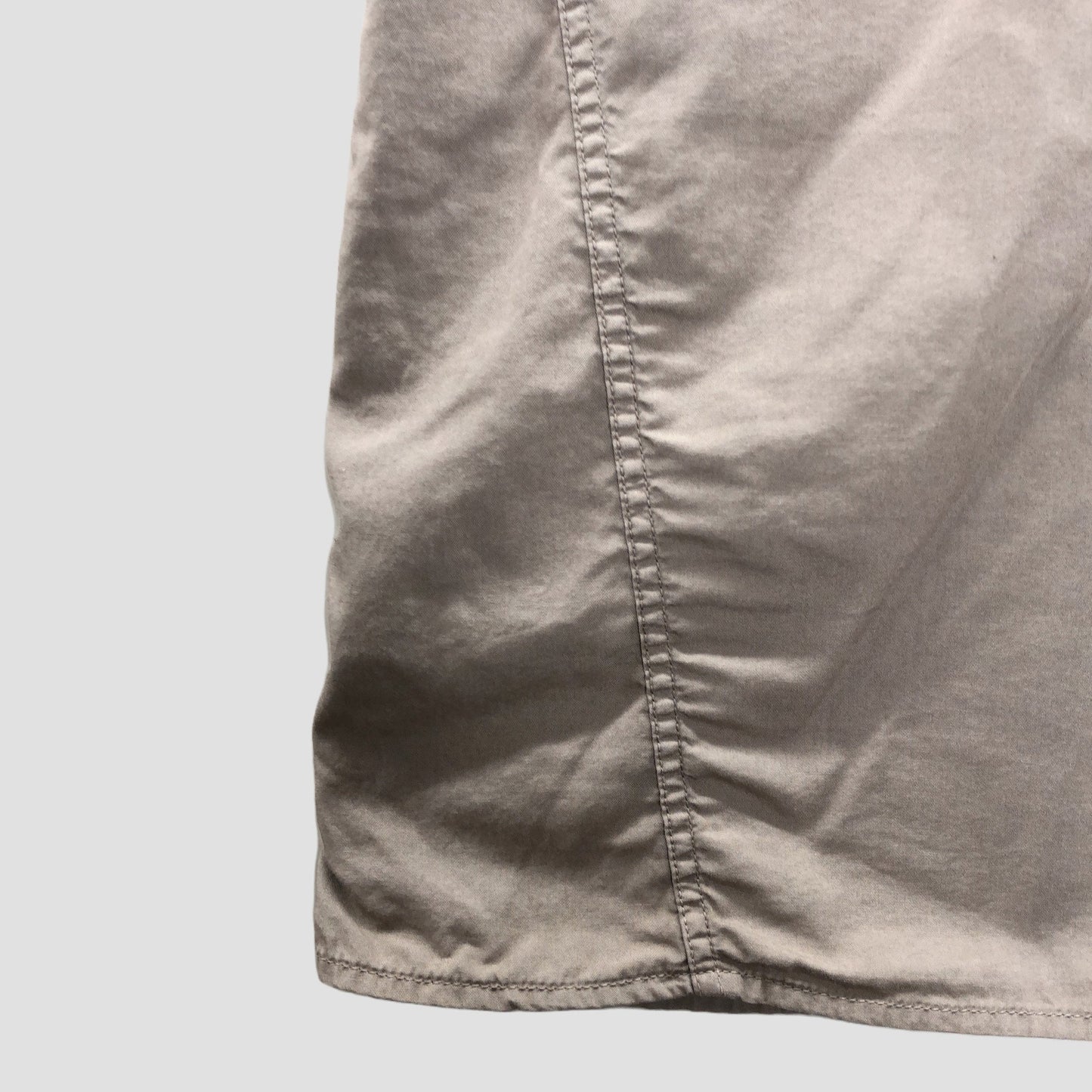 GARMENT DYE BASIC POPLIN DRESS