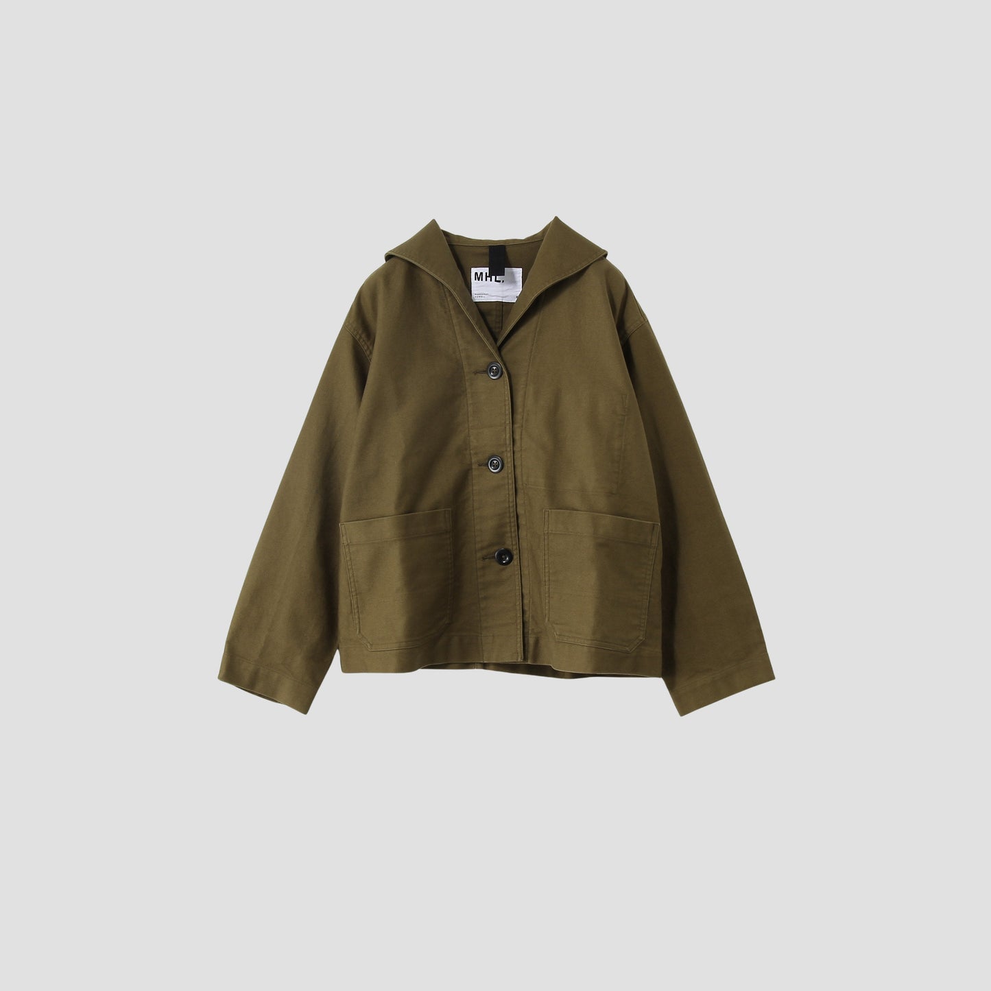DRY COTTON MOLESKIN BLOUSON