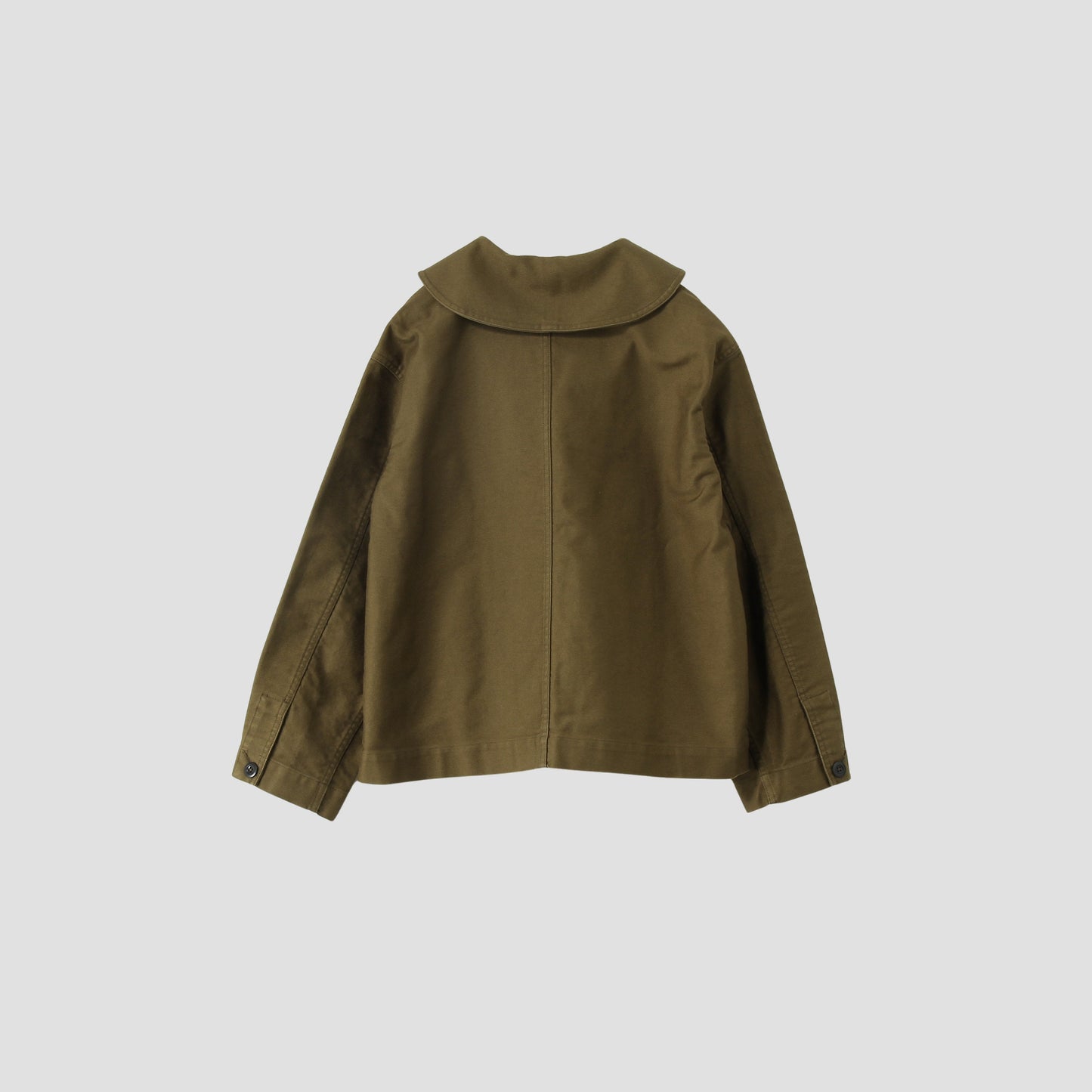DRY COTTON MOLESKIN BLOUSON