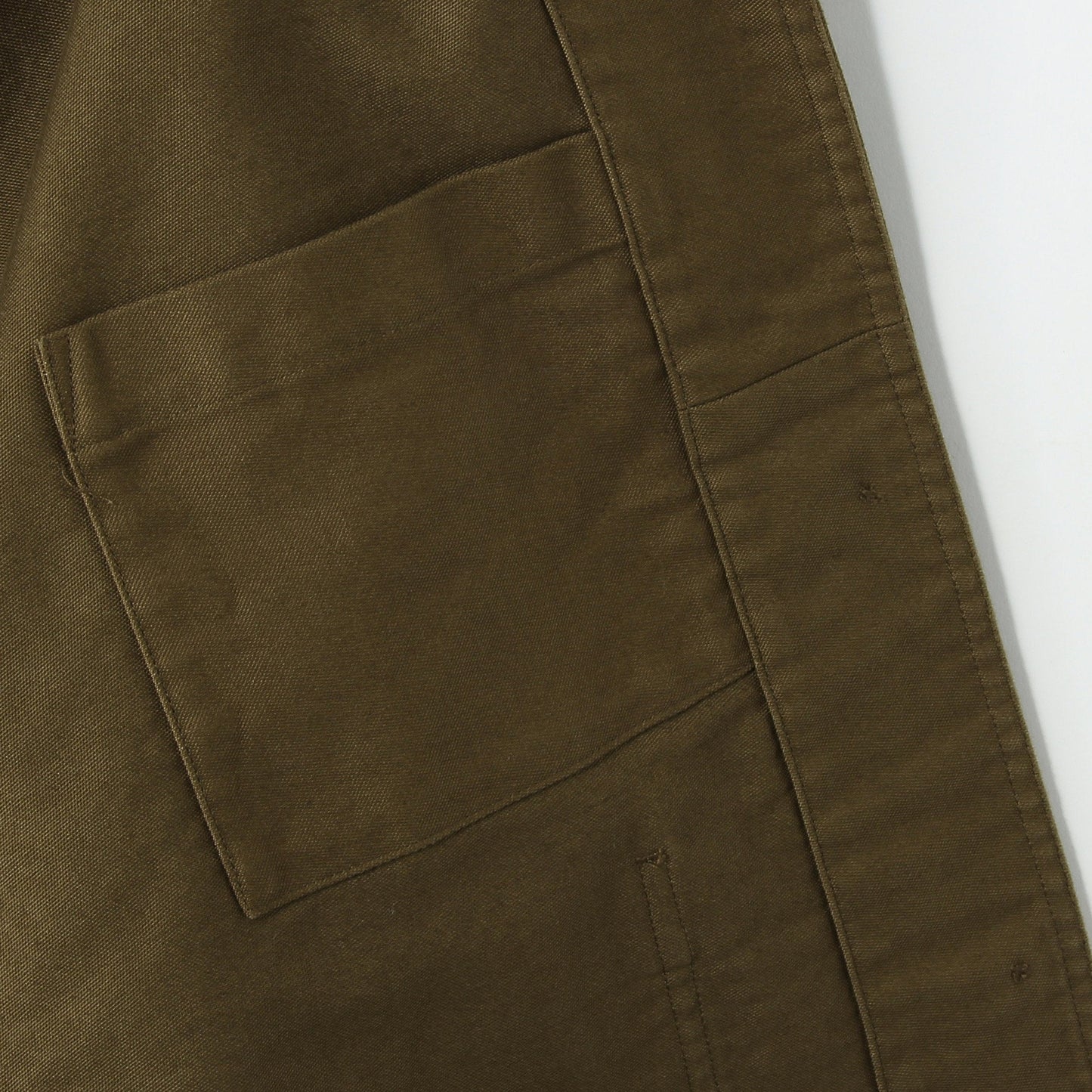 DRY COTTON MOLESKIN BLOUSON