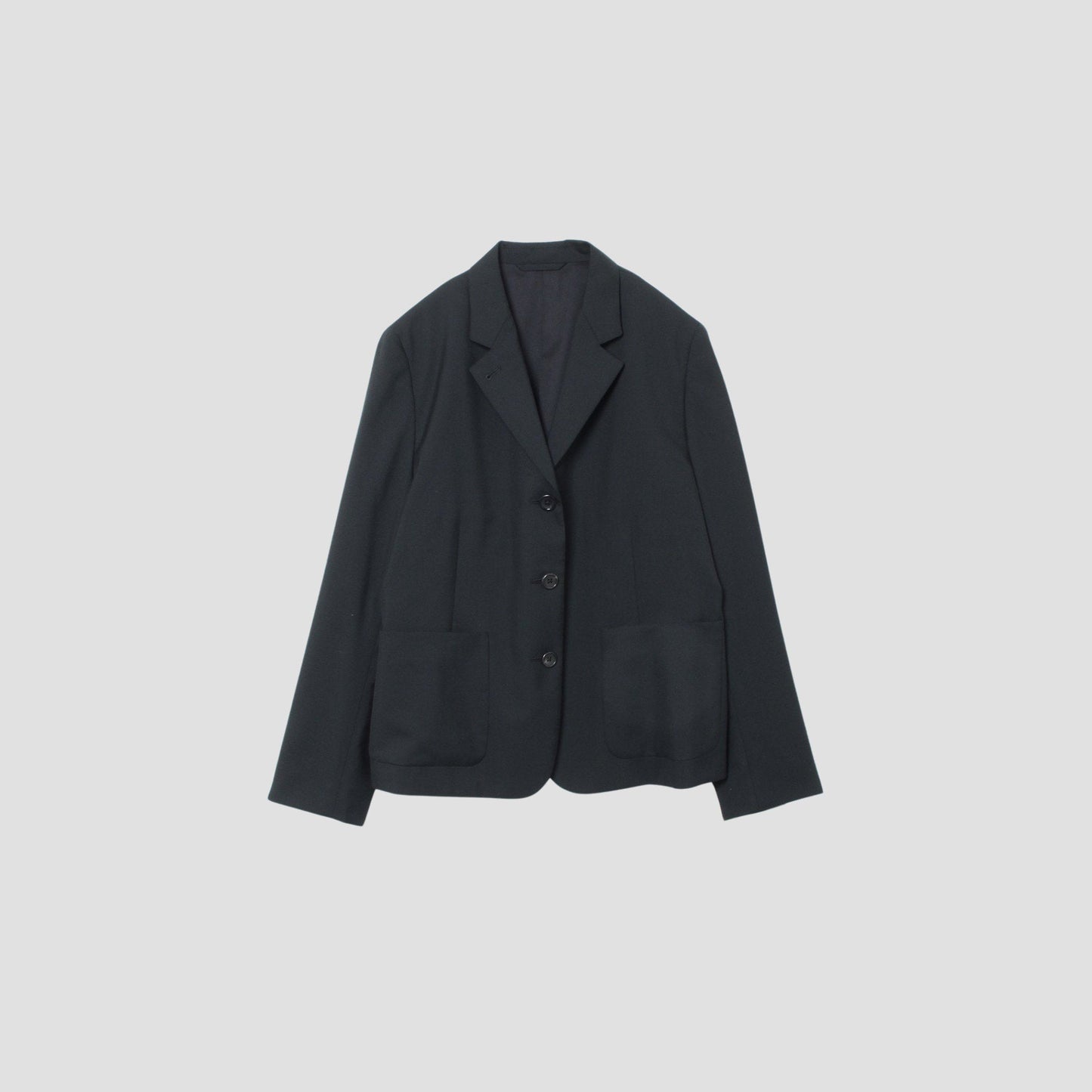 FINE WOOL POPLIN JACKET