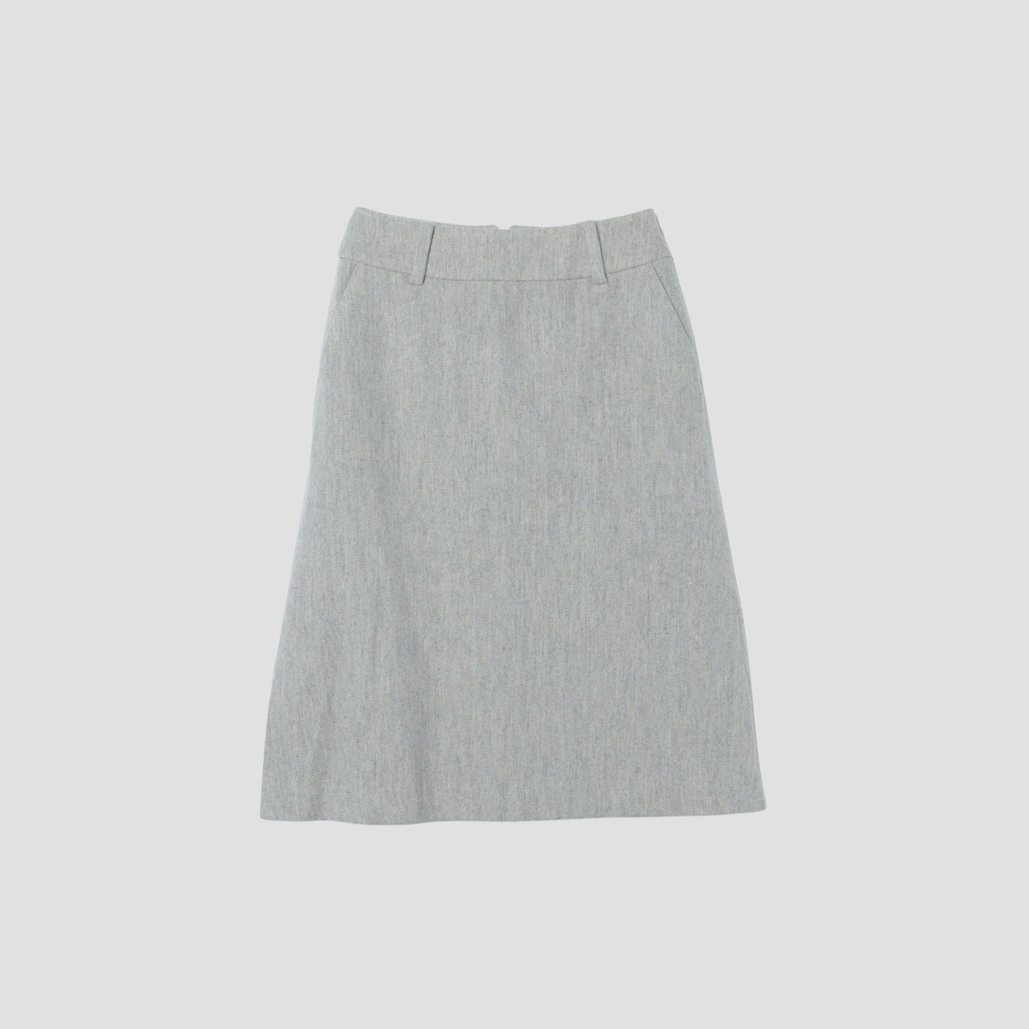 LIGHT BRITISH WOOL SKIRT