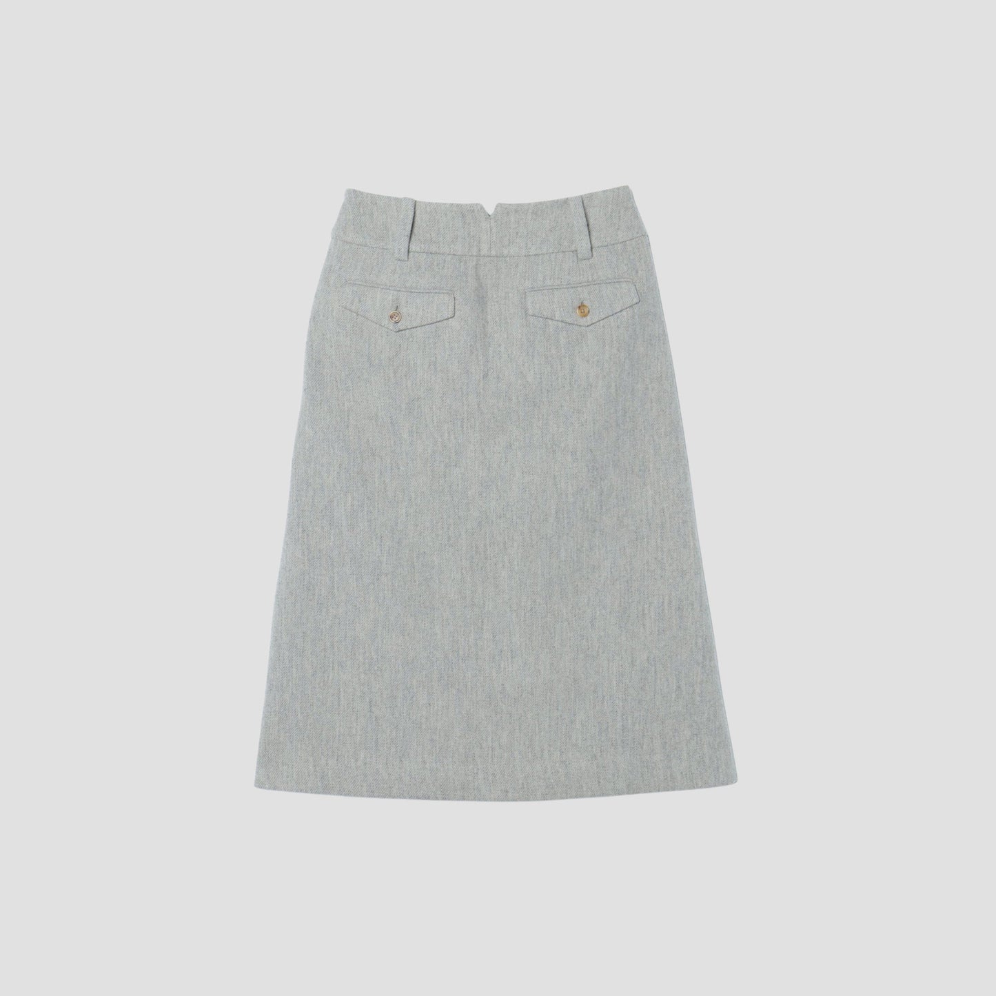 LIGHT BRITISH WOOL SKIRT