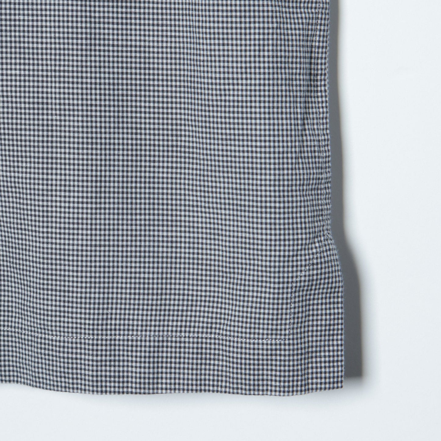 COTTON LINEN CHECK SHIRT