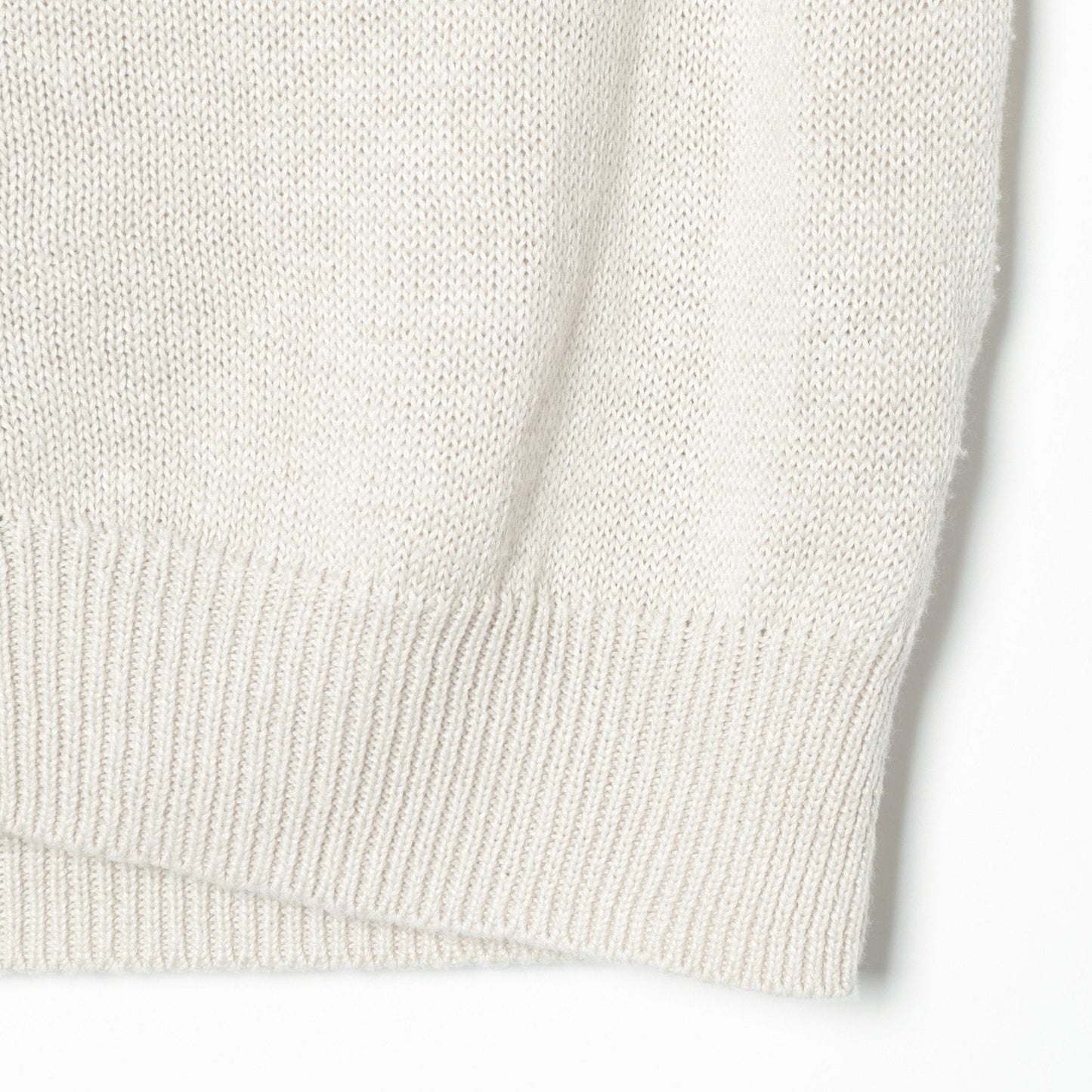 LINEN COTTON SILK WAISTCOAT KNIT