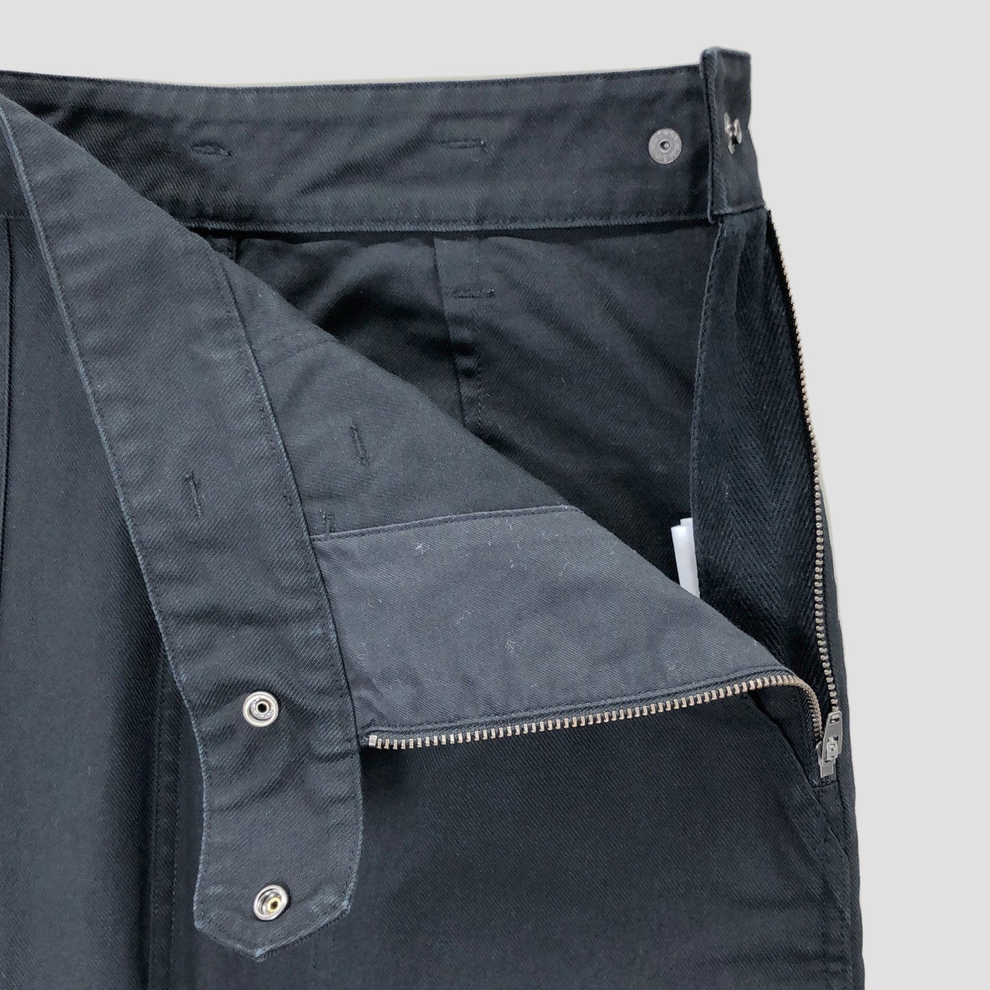 ORGANIC COTTON GABERDINE SKIRT