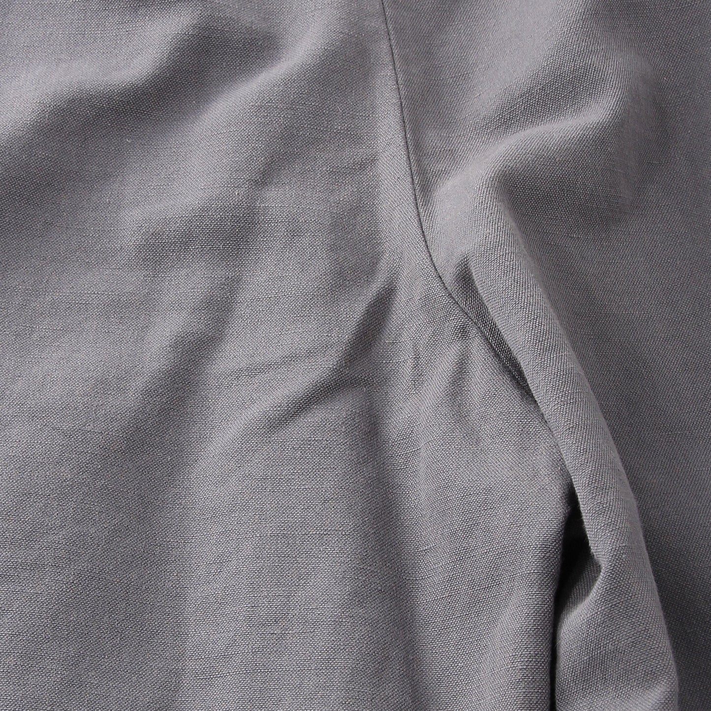 COTTON LINEN CANVAS TROUSERS
