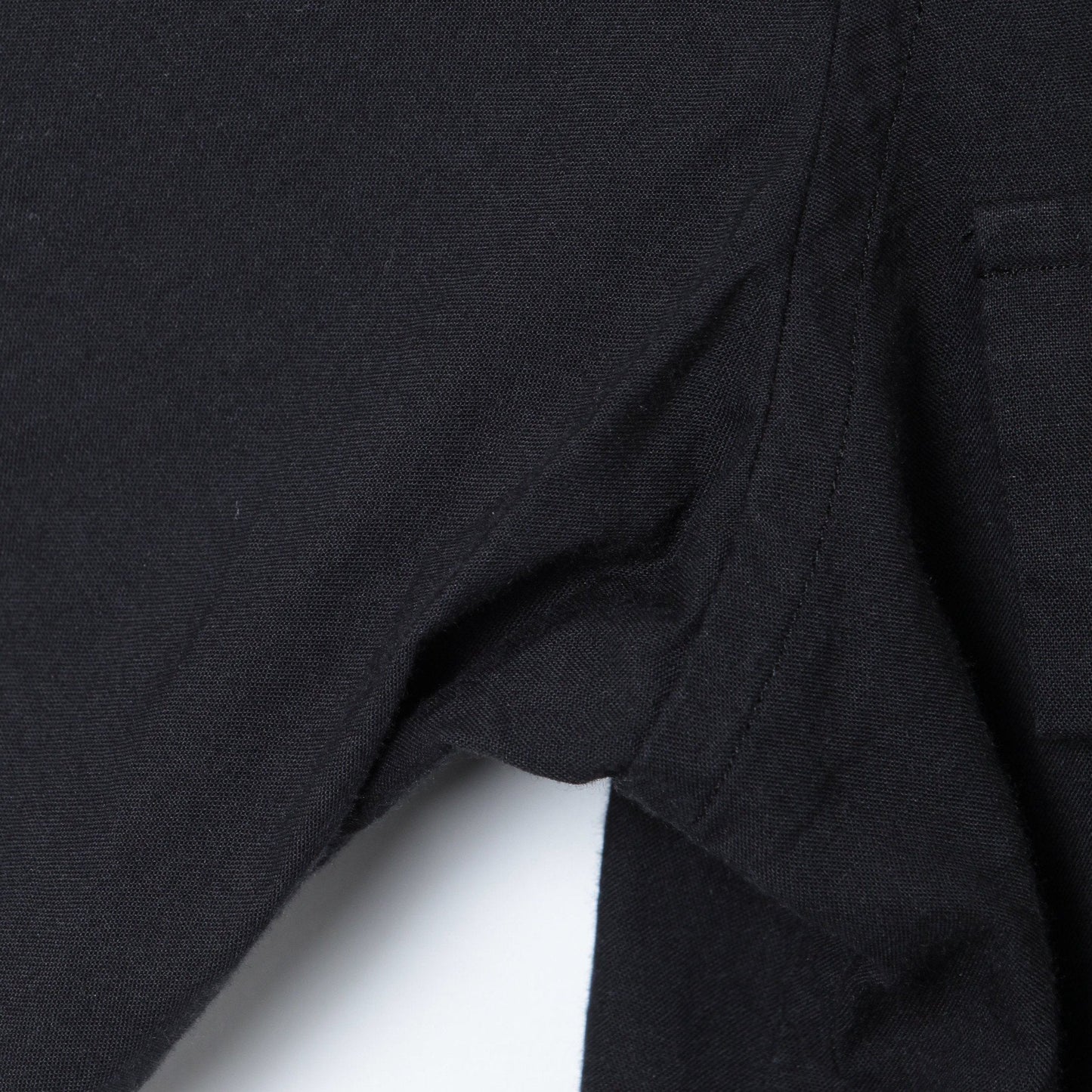 PIECE DYED WASHED COTTON SHIRT