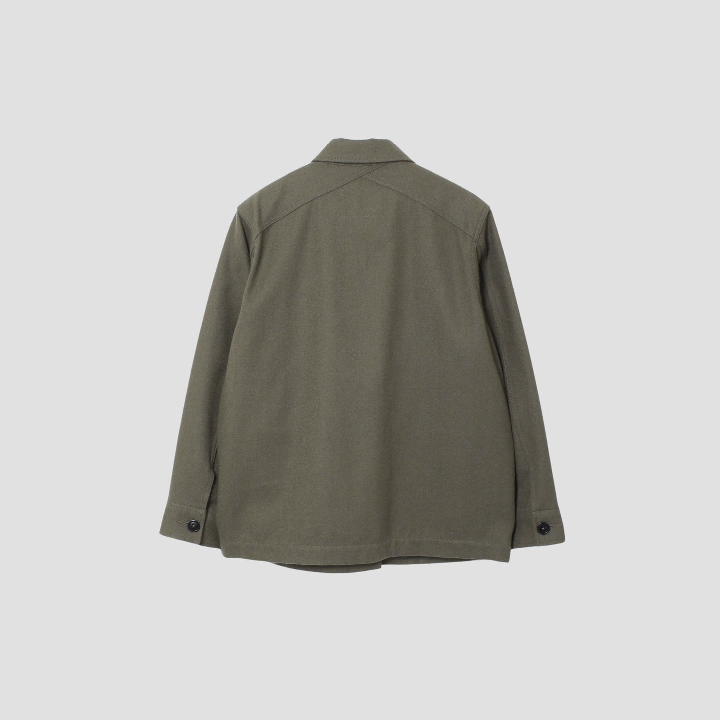 WOOL COTTON DRILL BLOUSON