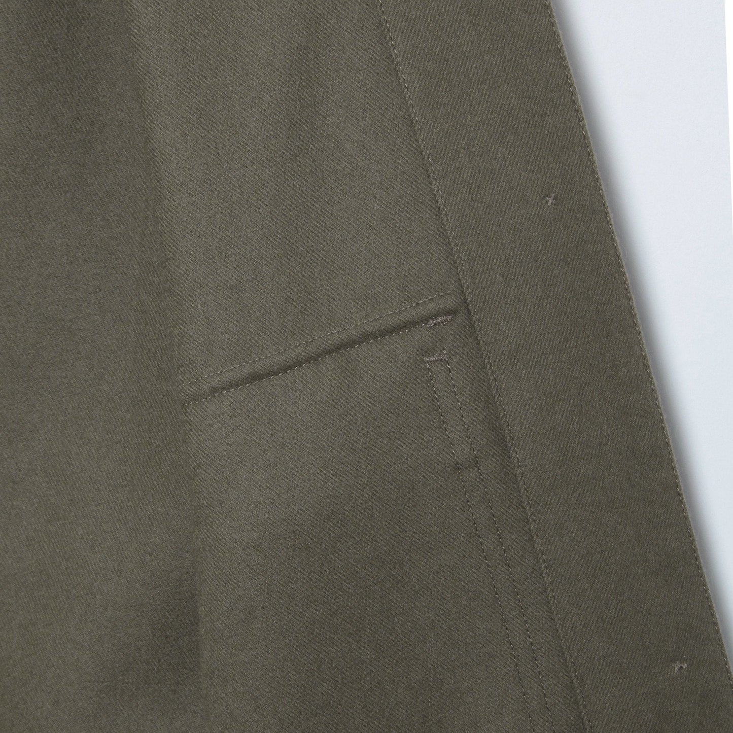 WOOL COTTON DRILL BLOUSON