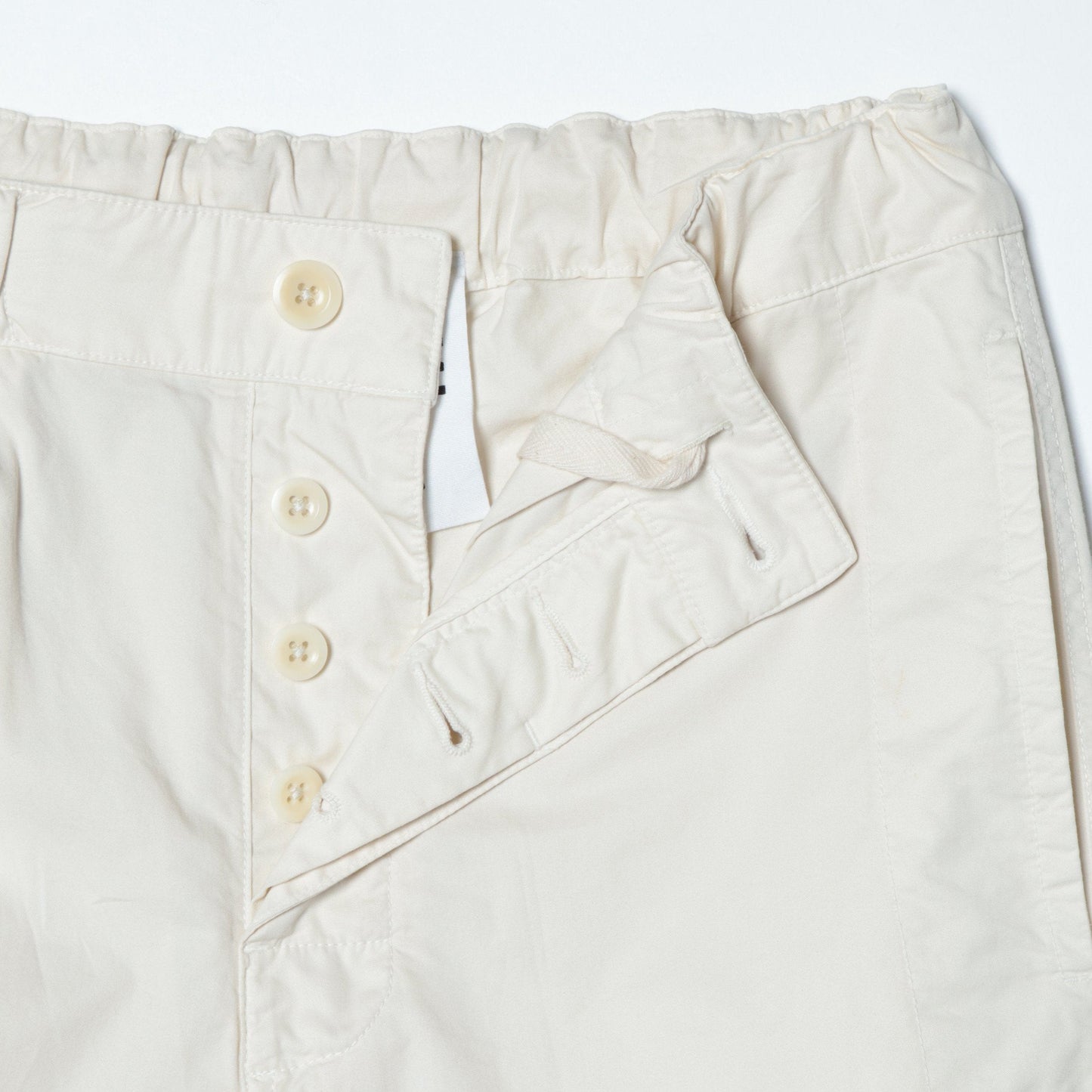 SUPERFINE COTTON TWILL TROUSERS