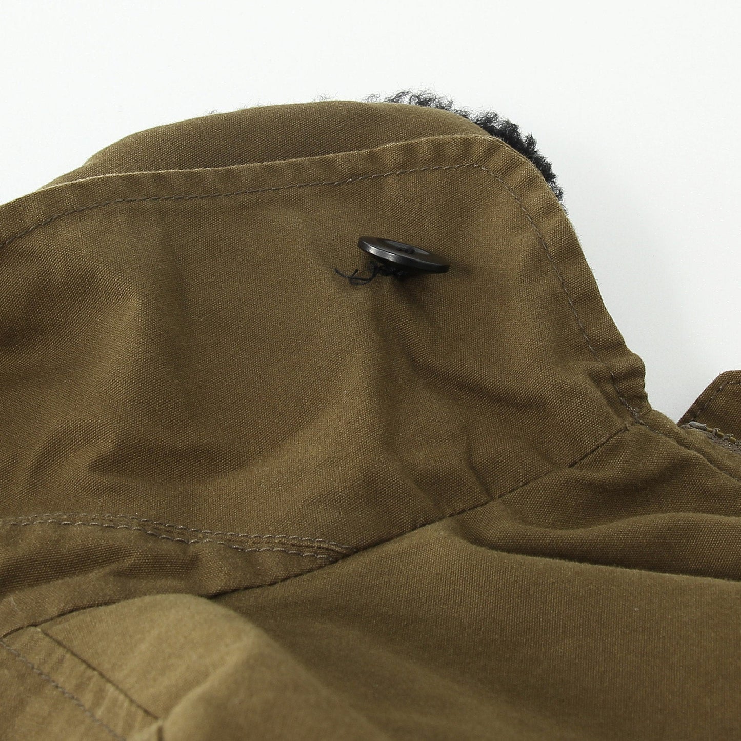 WASHED WAXED COTTON BLOUSON