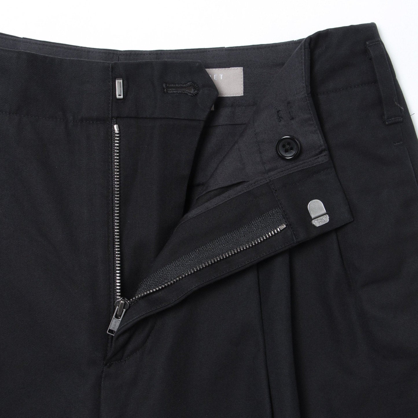 BRUSHED COTTON TWILL TROUSERS