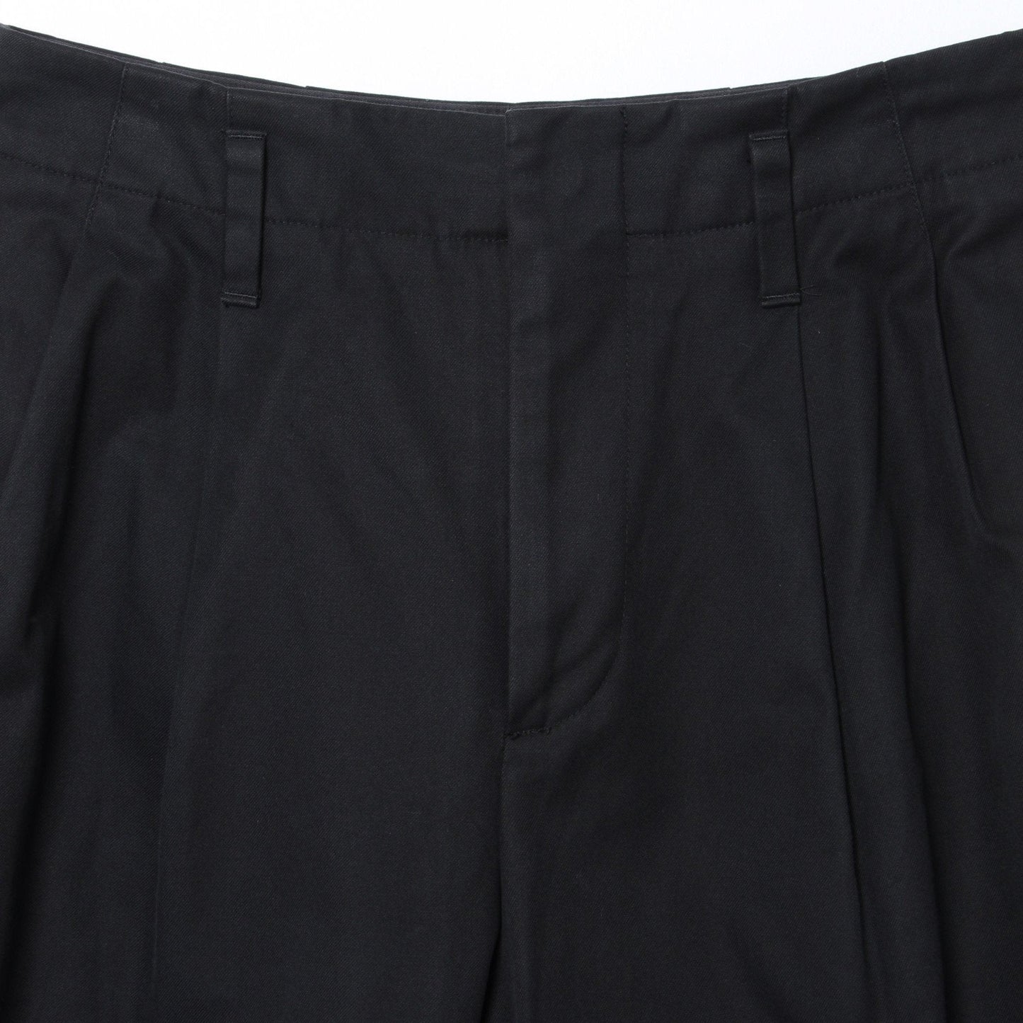 BRUSHED COTTON TWILL TROUSERS