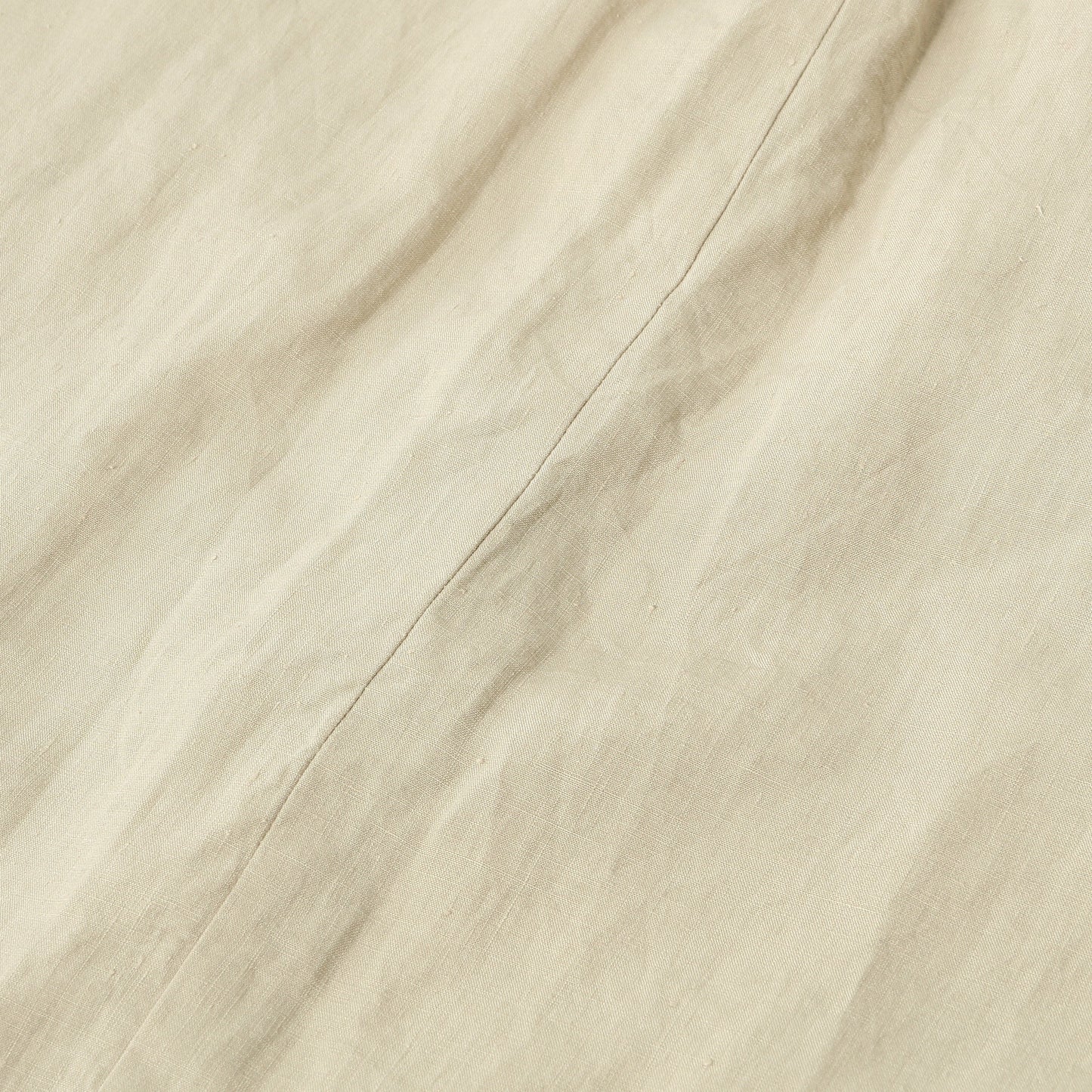 DENSE FINE LINEN POPLIN SKIRT