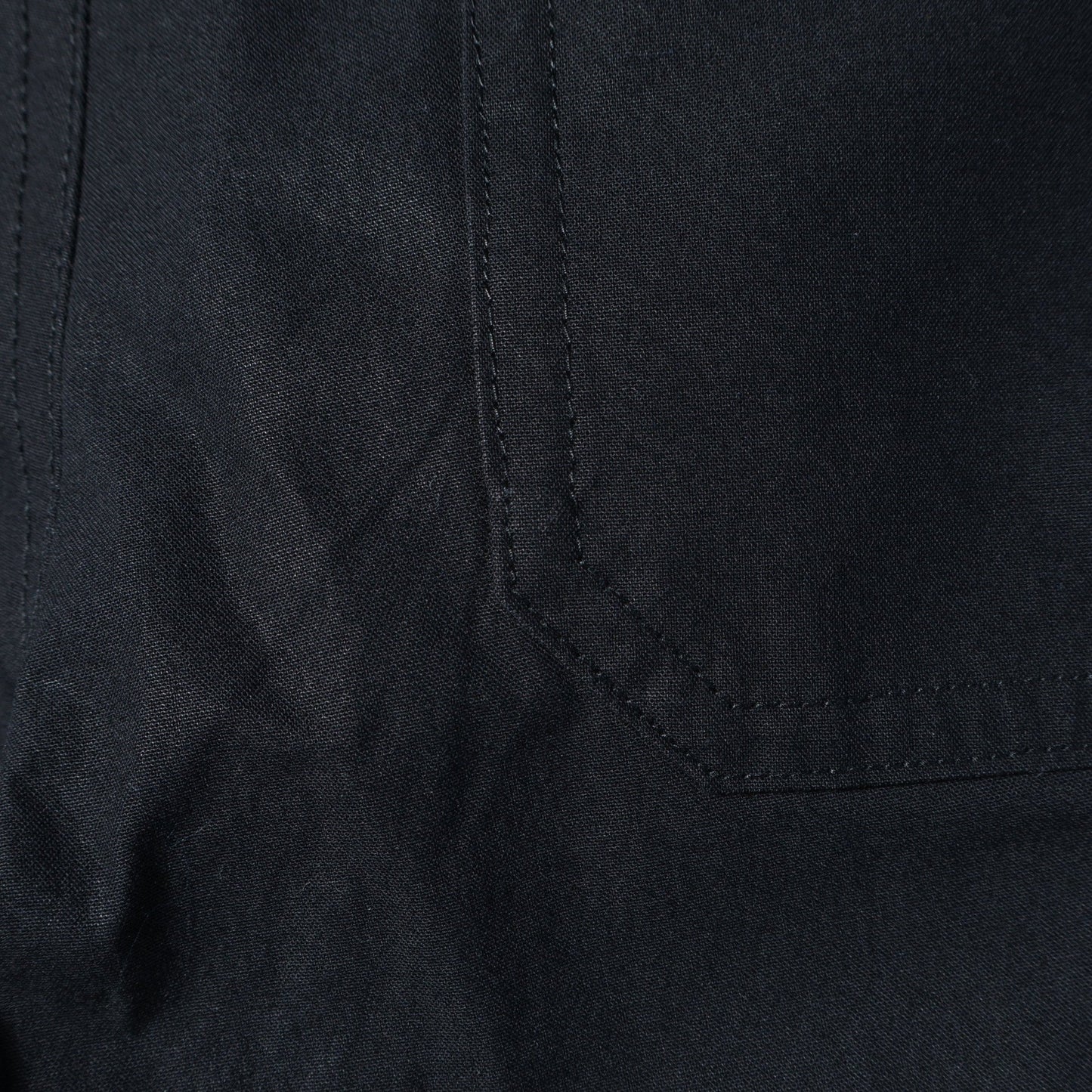 CRISP COTTON PLAINWEAVE TROUSERS