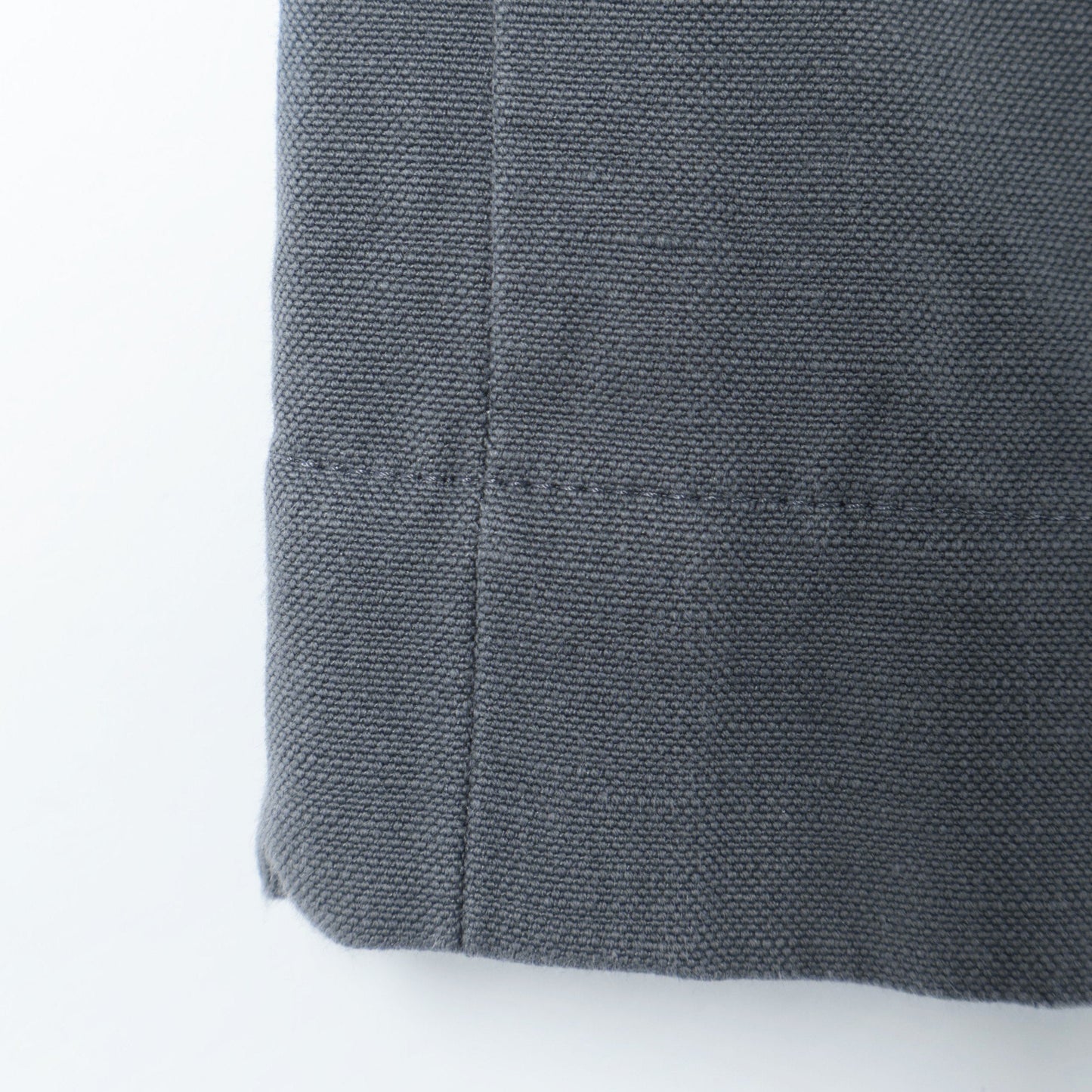 COTTON LINEN CANVAS TROUSERS