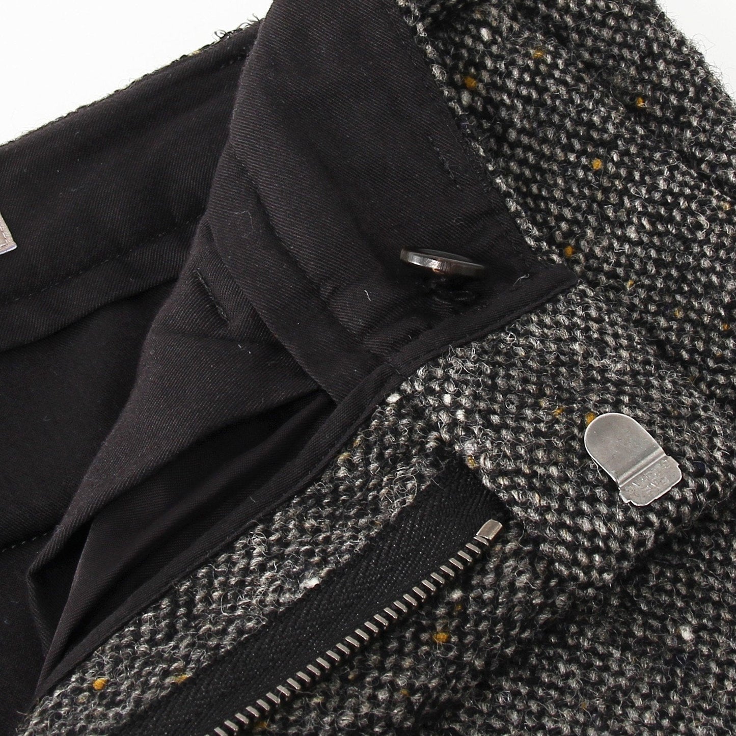WOOL TWEED TROUSERS