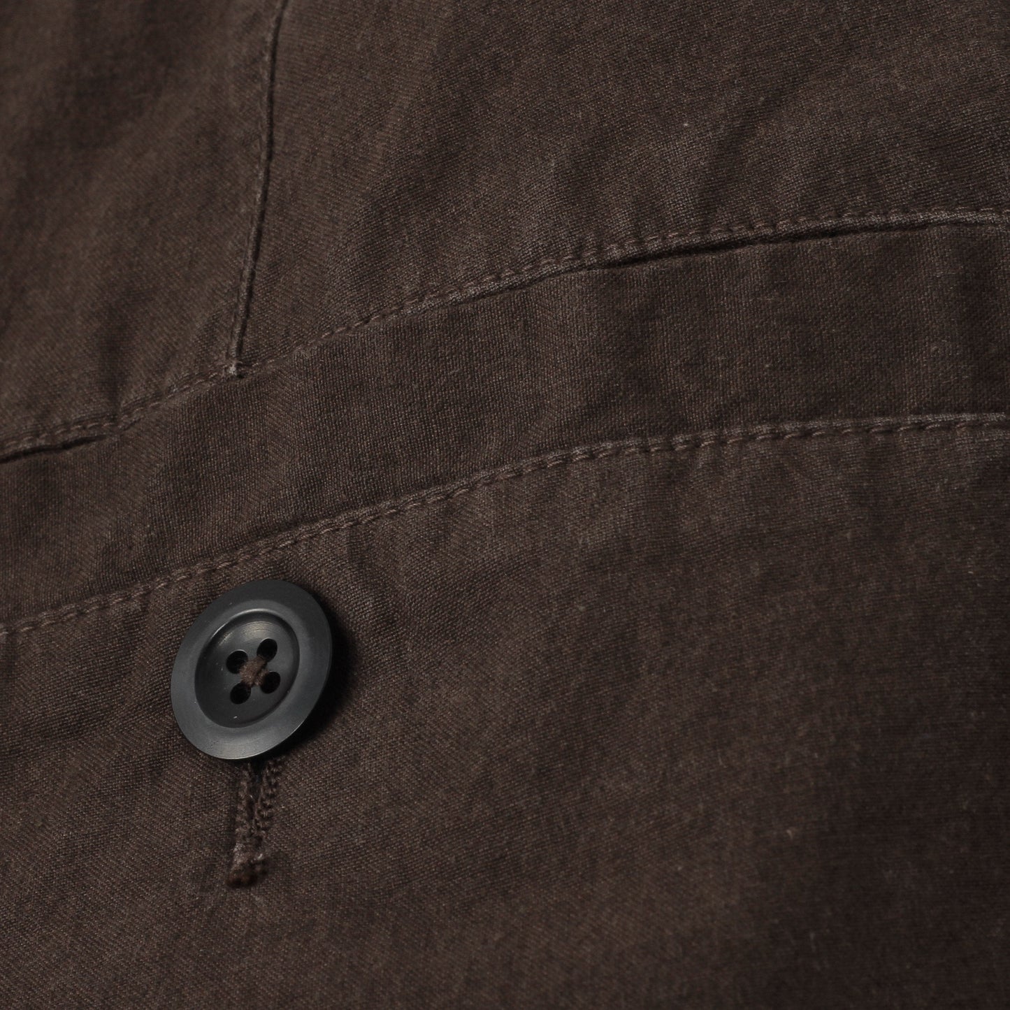OVERDYE MELANGE COTTON LINEN TROUSERS