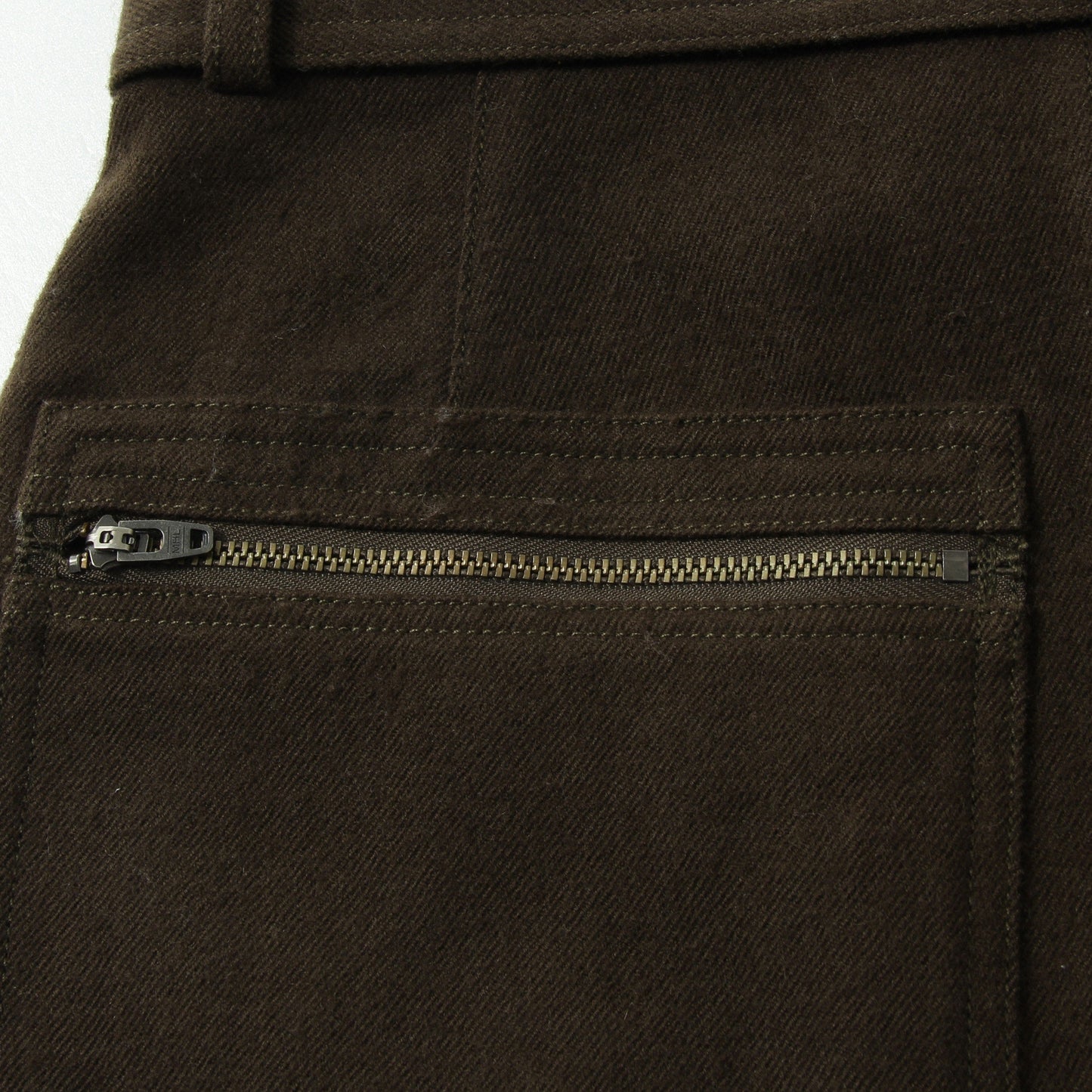 WOOL COTTON DRILL SKIRT