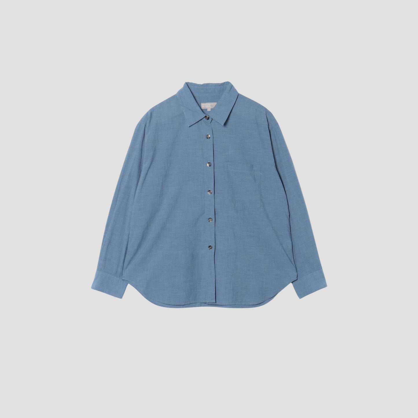 FINE COTTON CHAMBRAY SHIRT