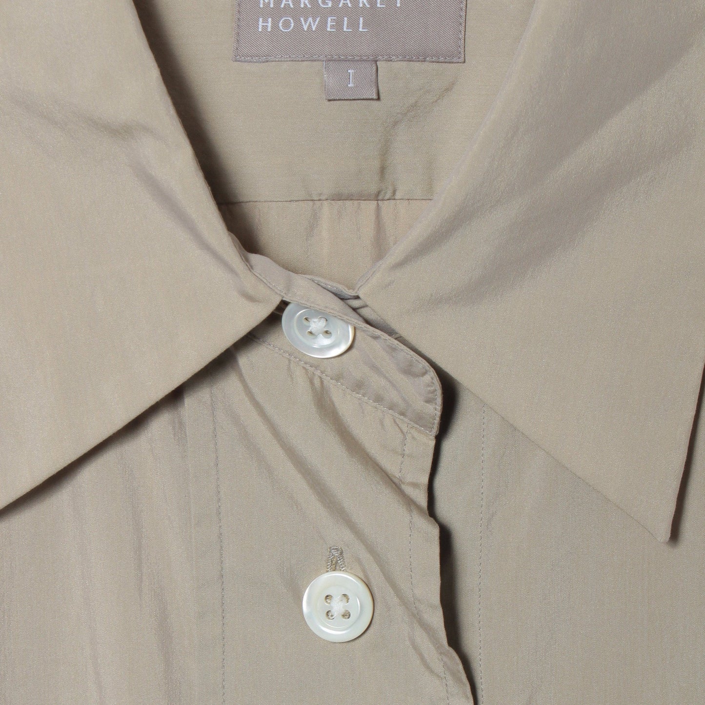 WASHED COTTON SILK SHIRT