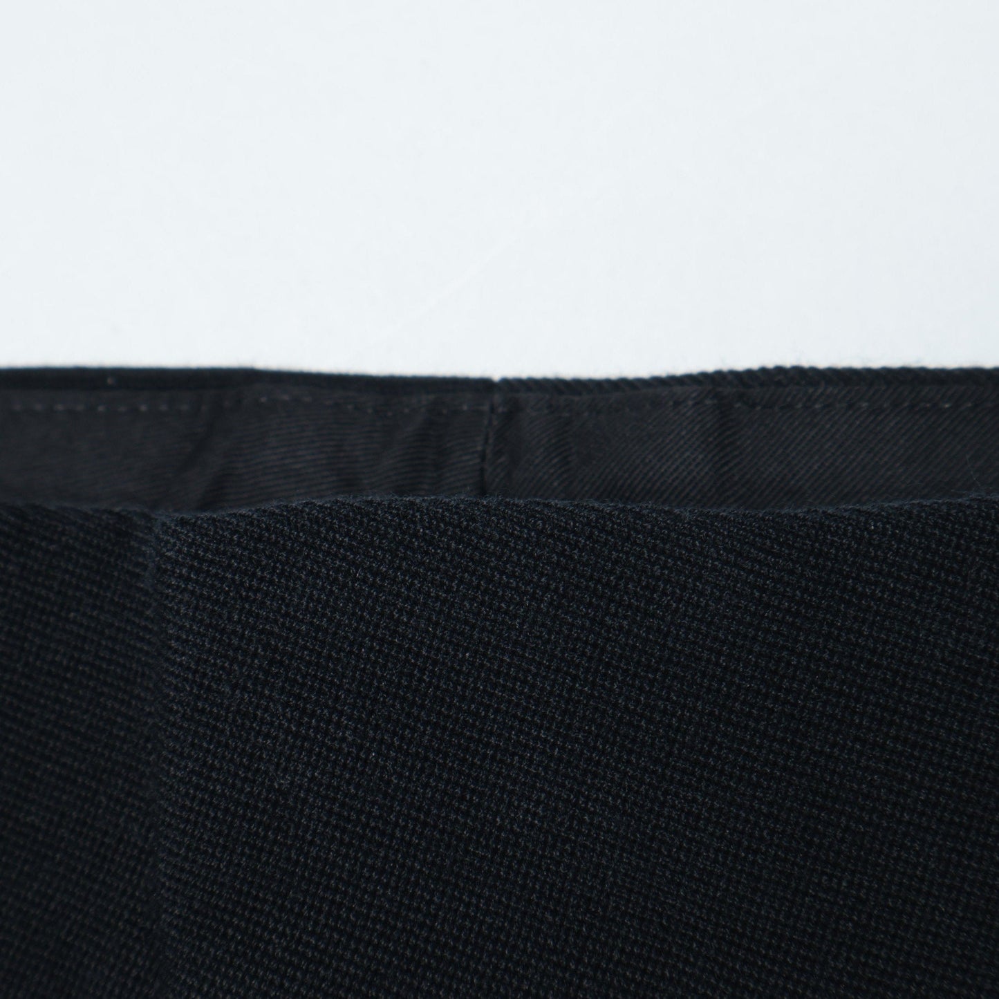 WOOL COTTON LINEN BARATHEA TROUSERS