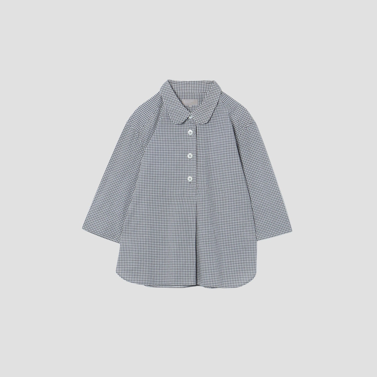 COTTON LINEN CHECK SHIRT