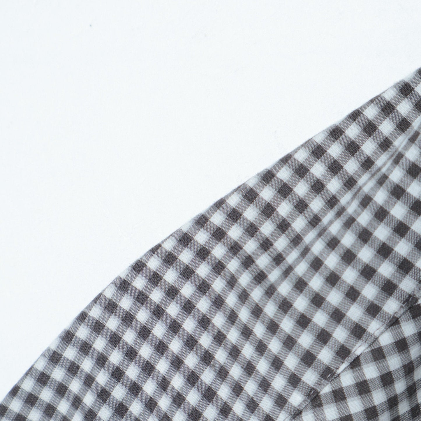 COTTON LINEN CHECK SHIRT