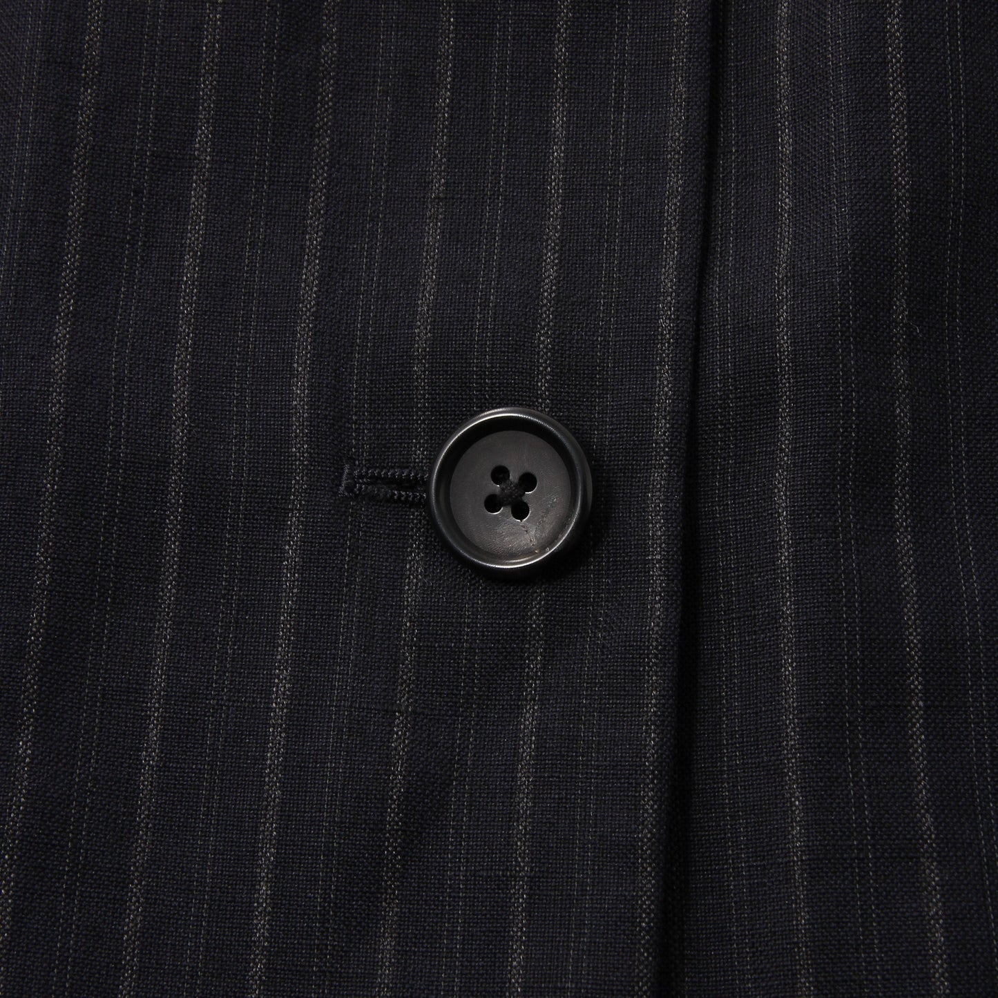 CHALK STRIPE LINEN WOOL JACKET