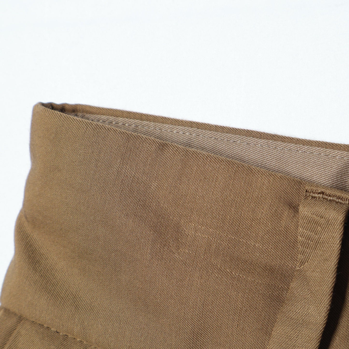 VISCOSE COTTON TWILL TROUSERS