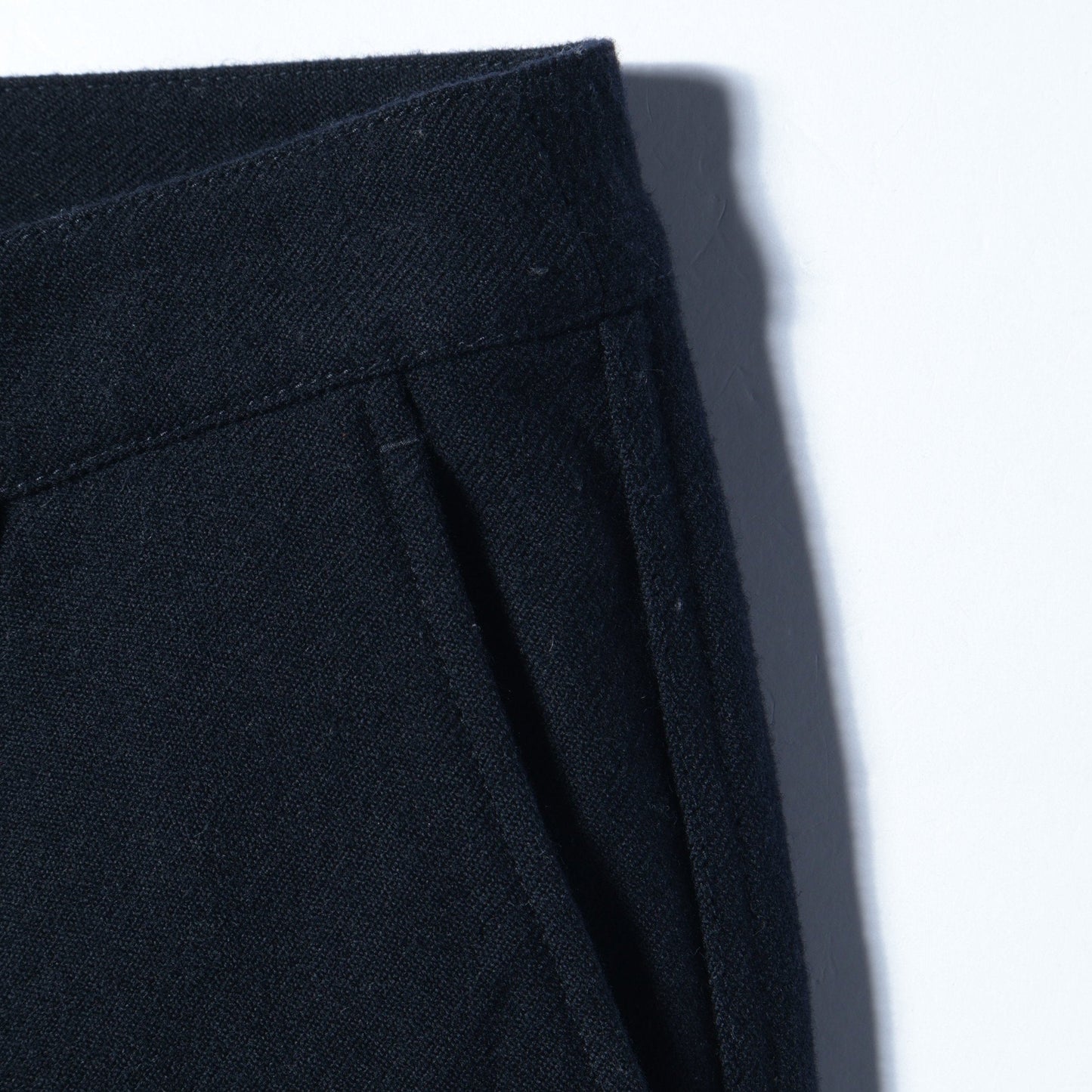 WOOL SERGE TROUSERS