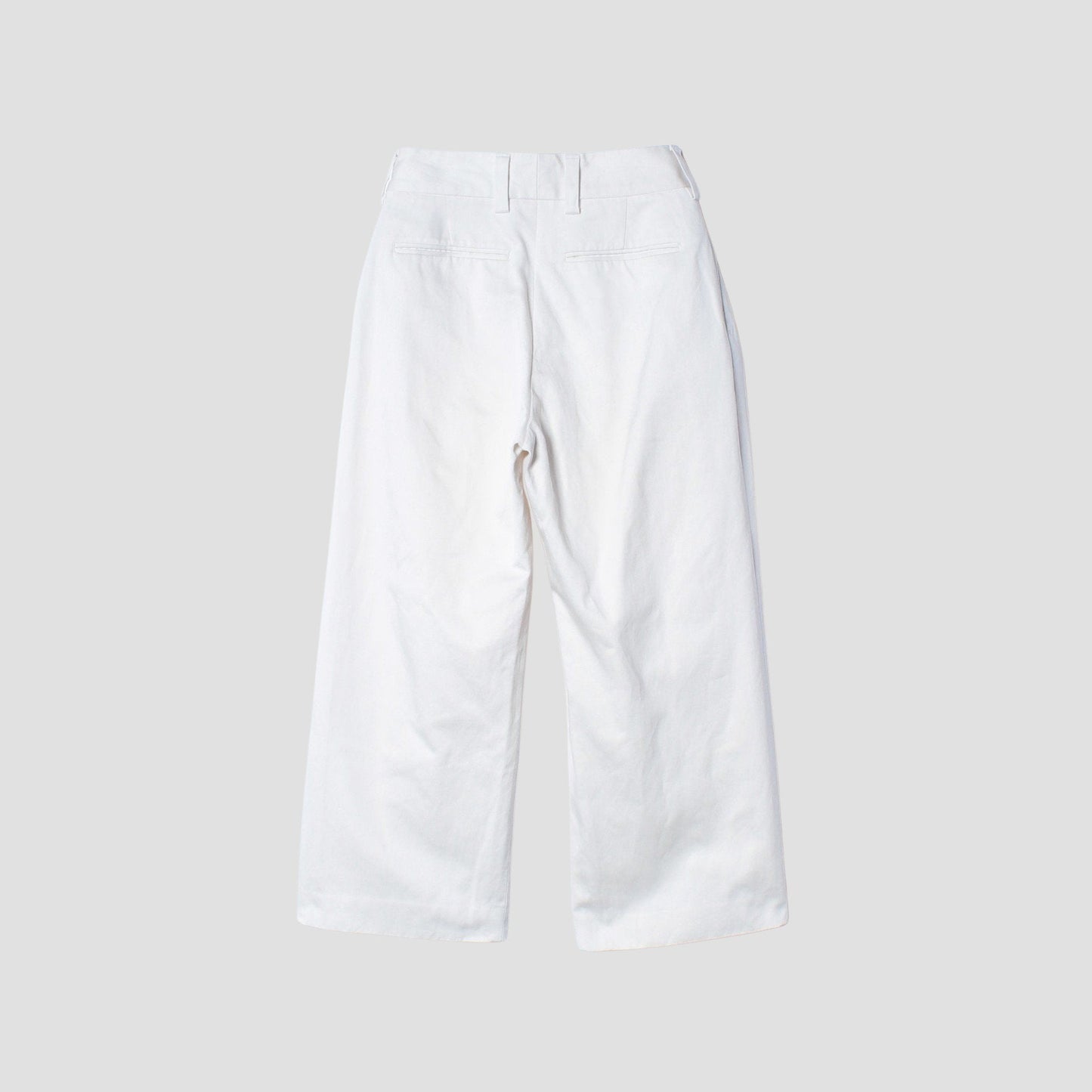 COTTON LINEN DRILL TROUSERS