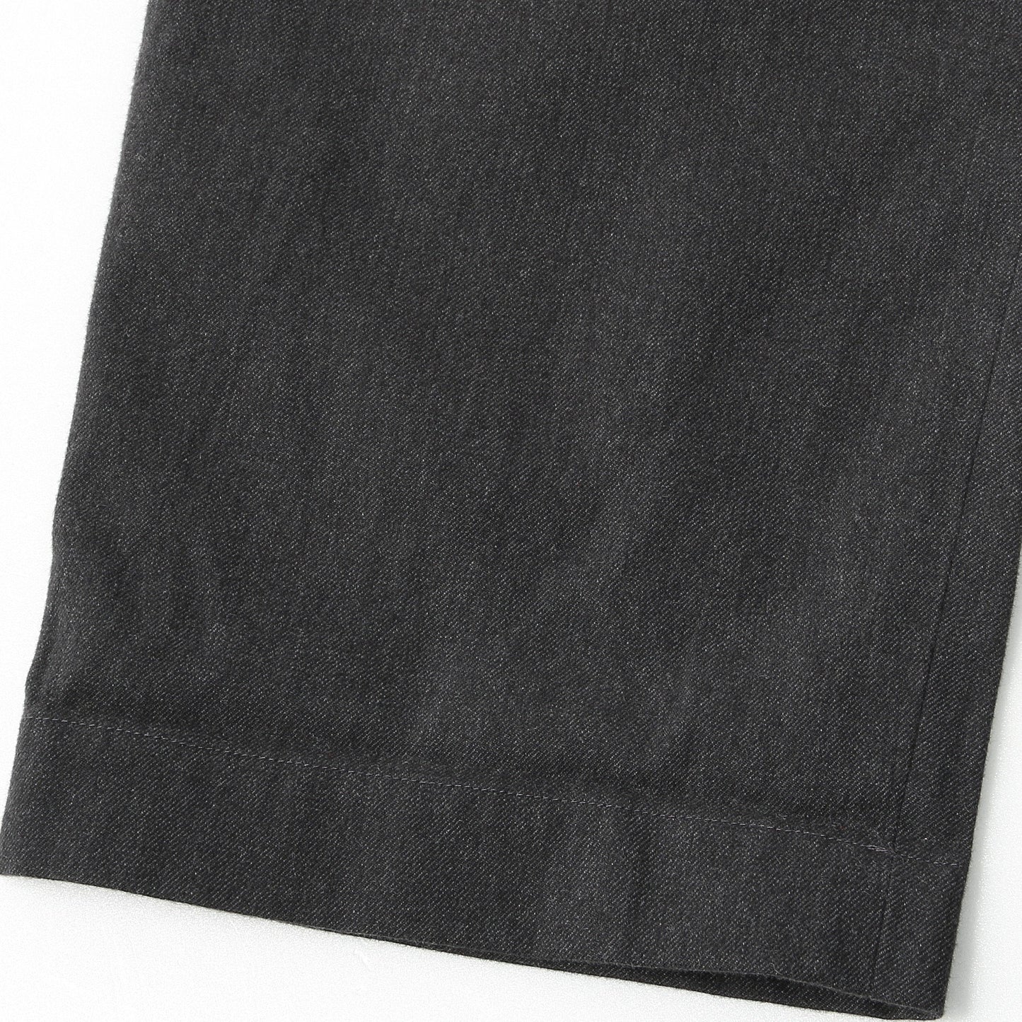 BRUSHED COTTON WOOL TROUSERS