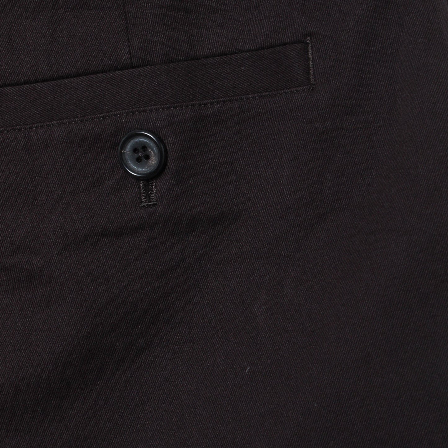DENSE COTTON TWILL TROUSERS