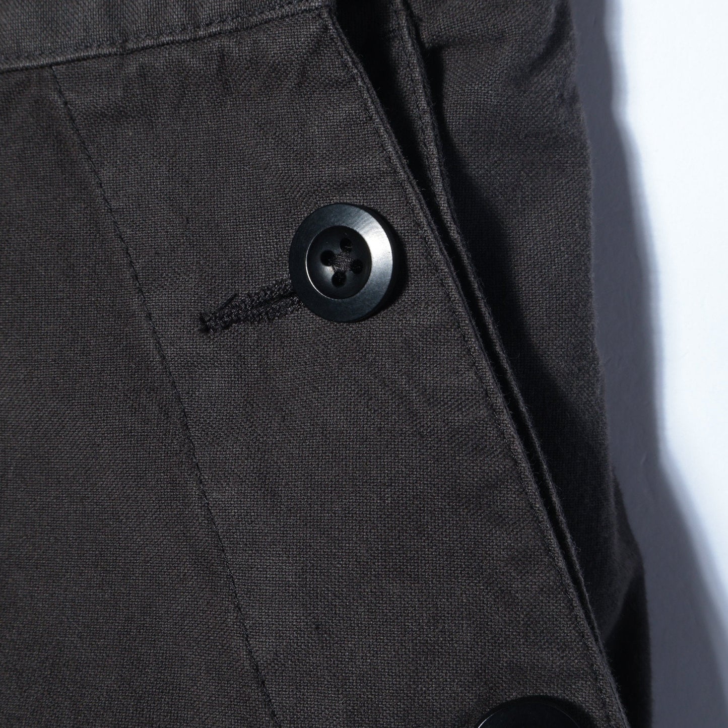 ROUGH COTTON CANVAS TROUSERS
