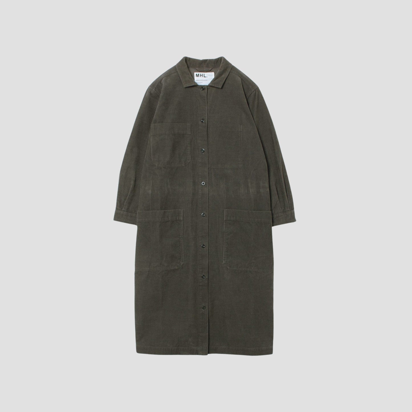 COTTON CORDUROY DRESS
